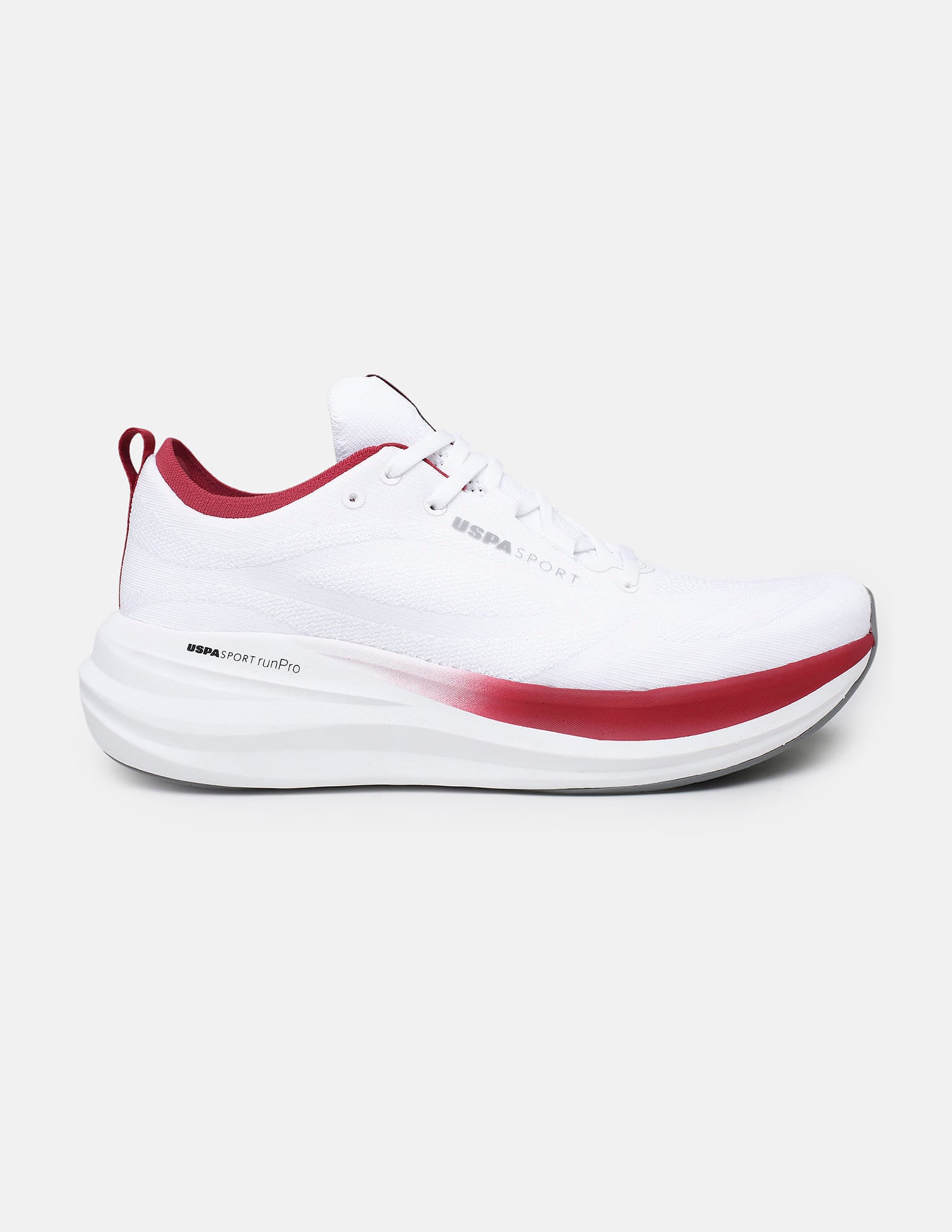 Quartette Runner Lace-Ups Running Shoes Off White - U.S. Polo Assn. India | Large