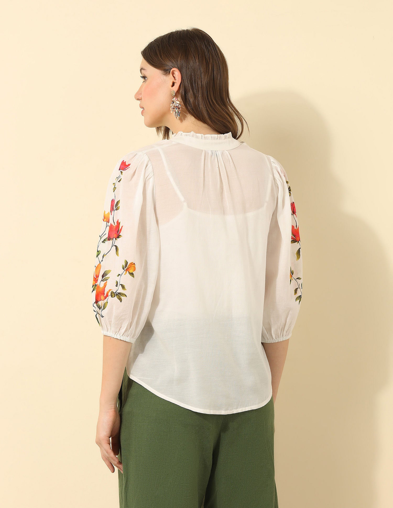 Sheer Solid Regular Fit Top White - U.S. POLO ASSN. | Large