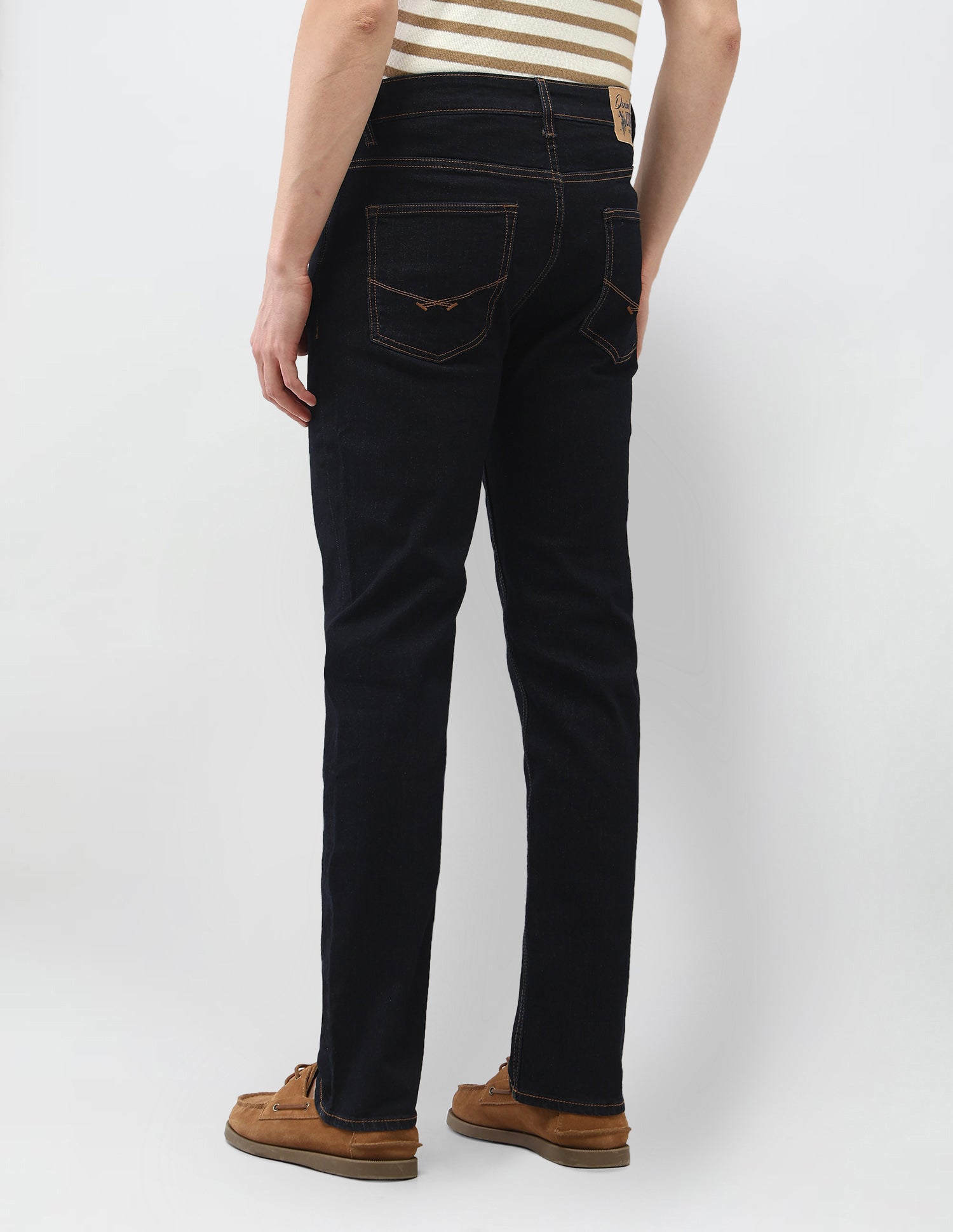 Mid Rise Harold Slim Straight Fit Jeans Dark Indigo - U.S. Polo Assn. India | Large