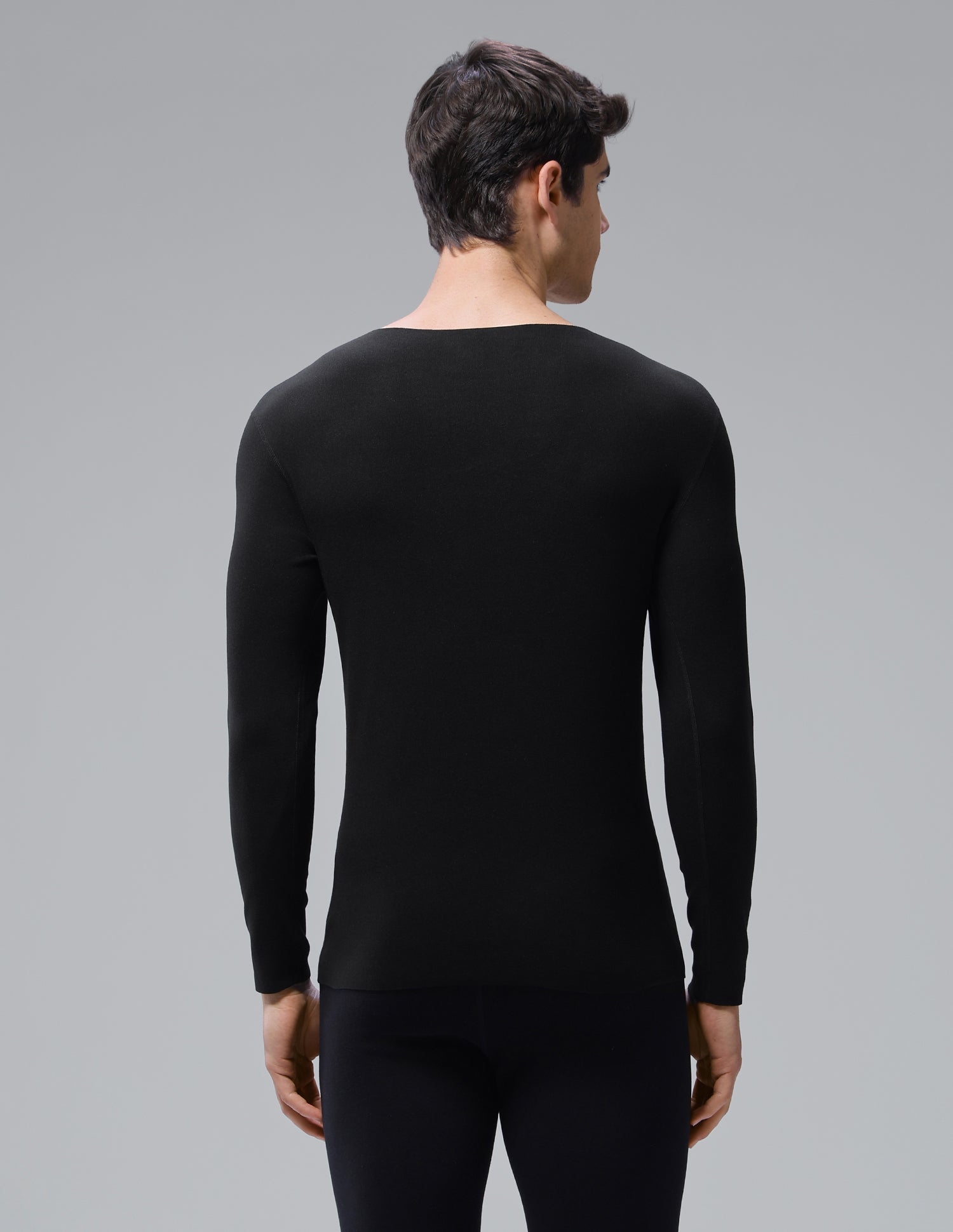 Comfort Fit Solid PH001 Thermal T-Shirt - Pack Of 1 Black - U.S. Polo Assn. India | Large