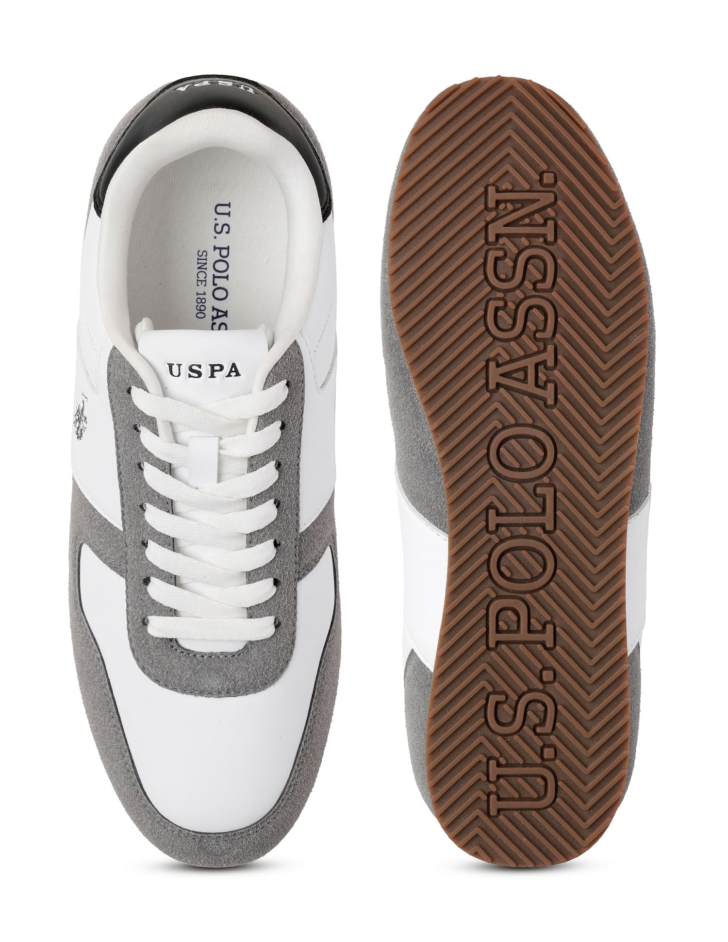 Enco Colourblocked Sneakers Grey - U.S. POLO ASSN. | Large