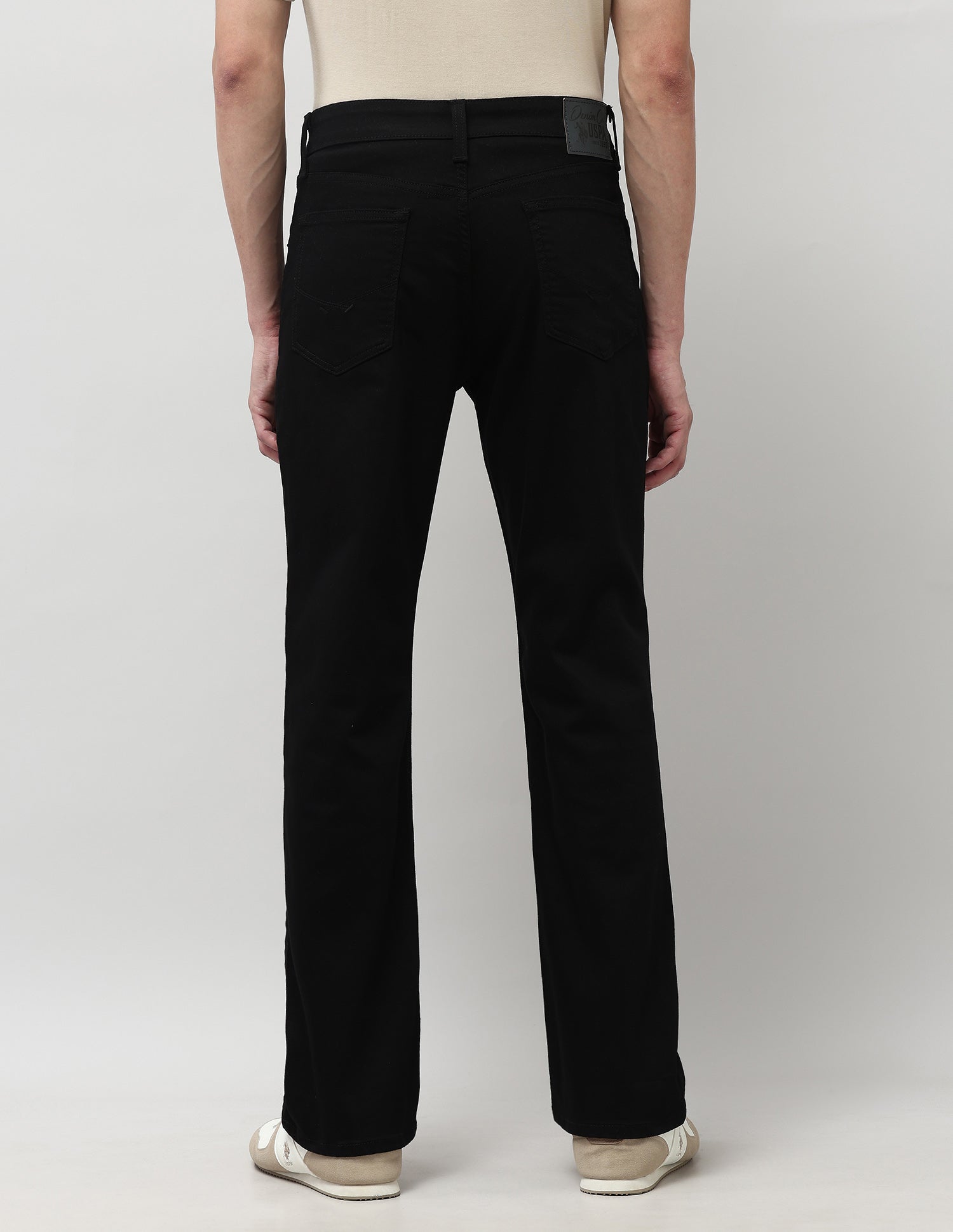 Connor Bootcut Black Jeans Black - U.S. POLO ASSN. | Large