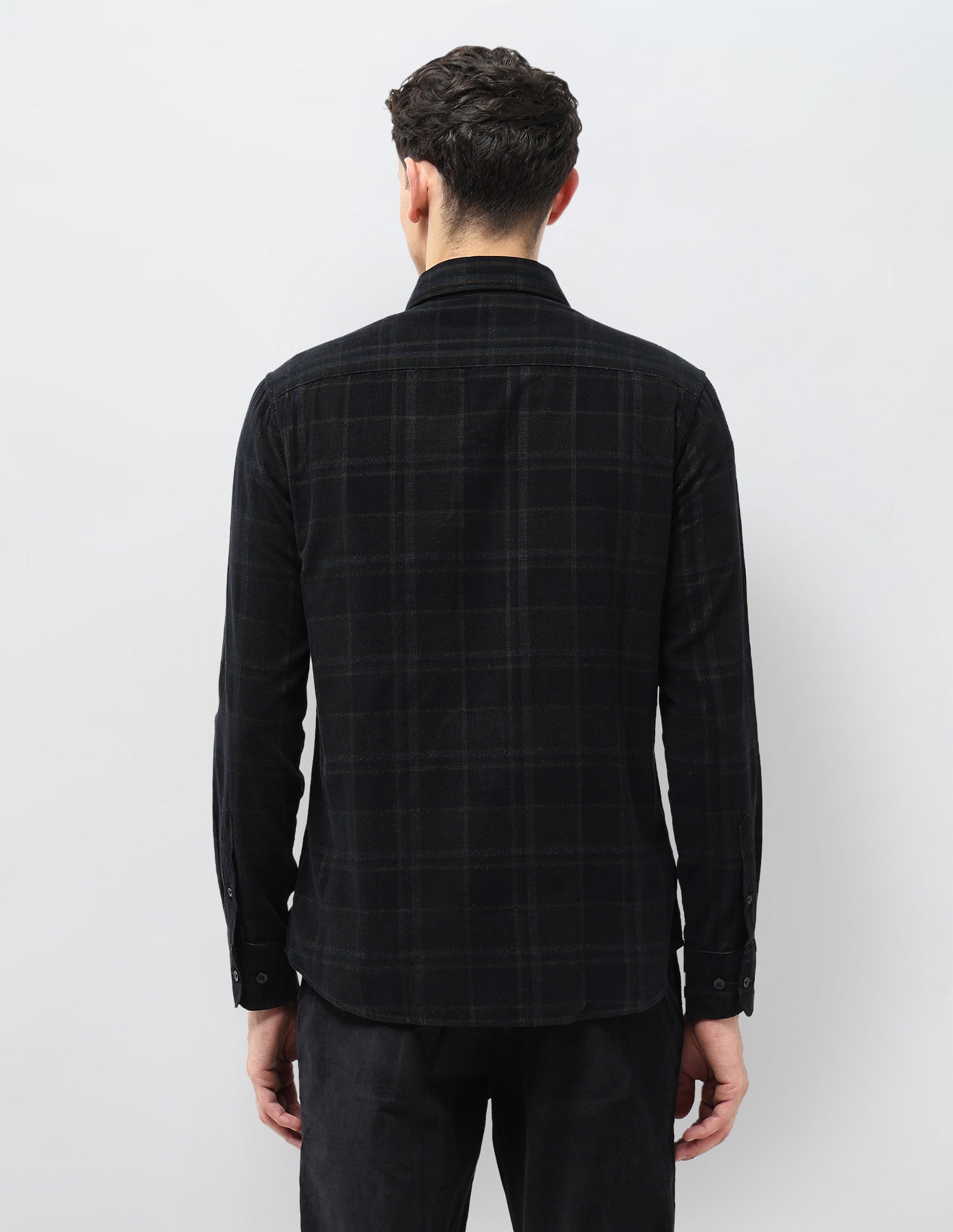 Corduroy Tailored Fit Shirt Olive - U.S. POLO ASSN. | Large