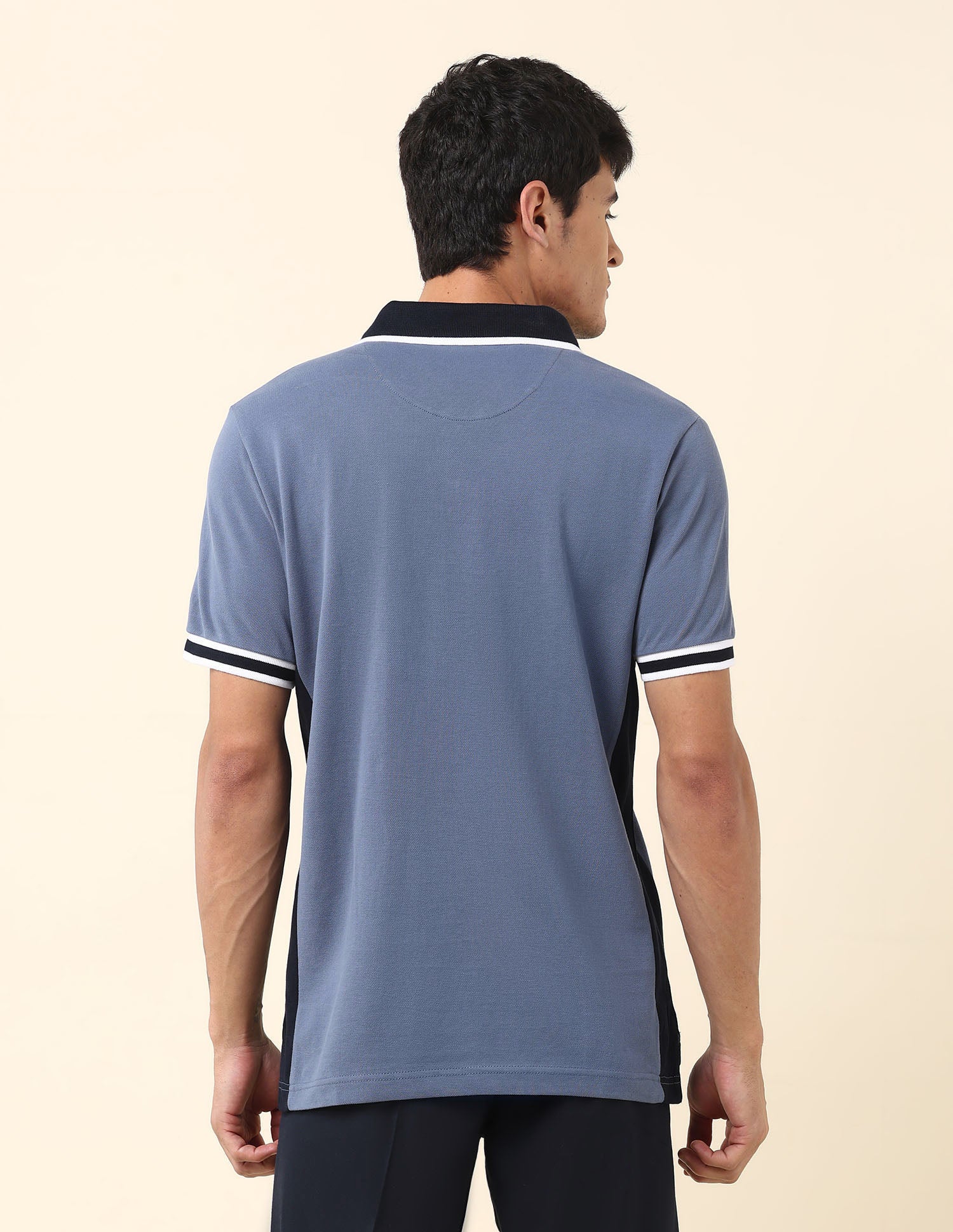 Pure Cotton Classic Polo Shirt Blue - U.S. Polo Assn. India | Large