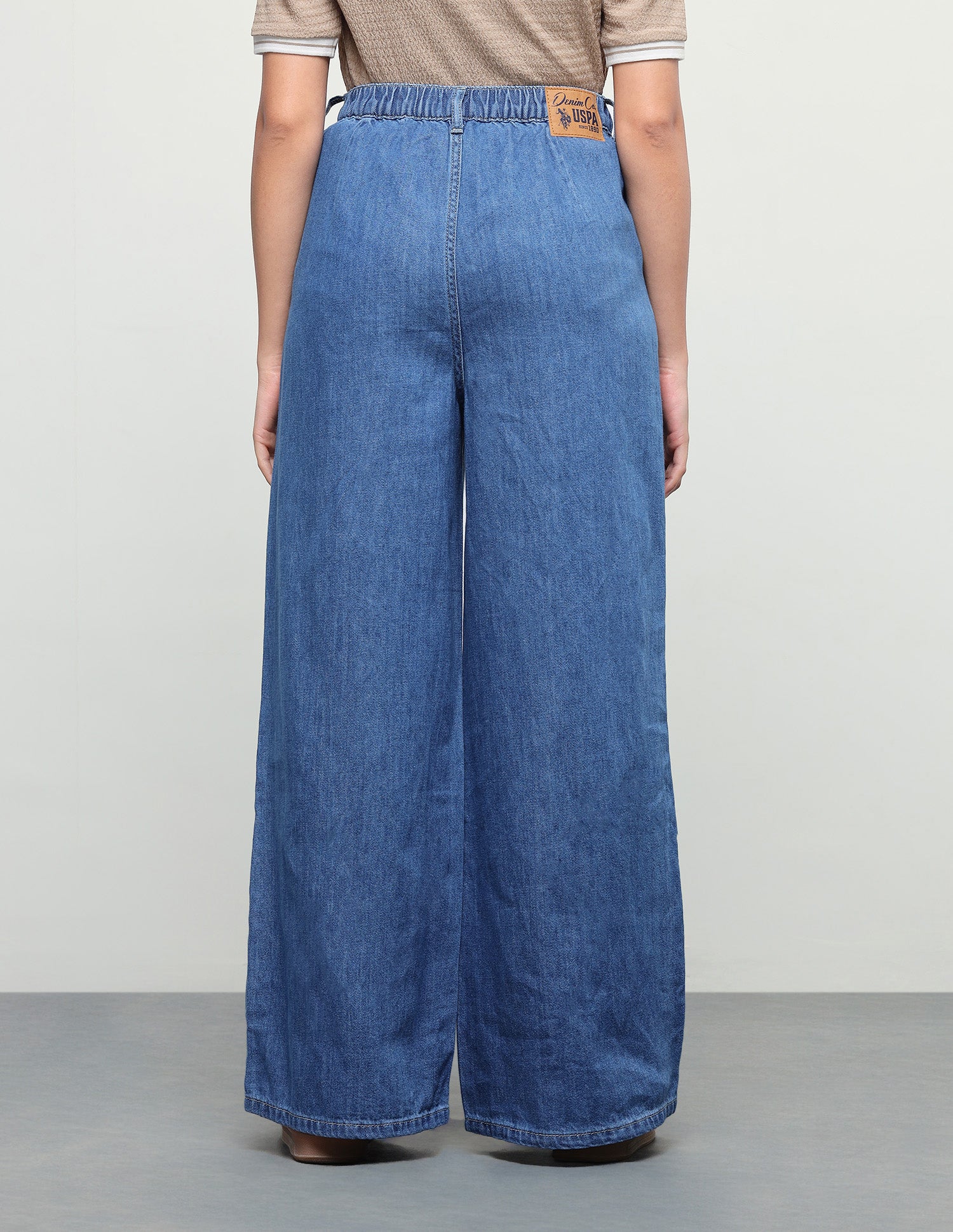 Baggy Fit Blue Jeans Blue - U.S. Polo Assn. India | Large