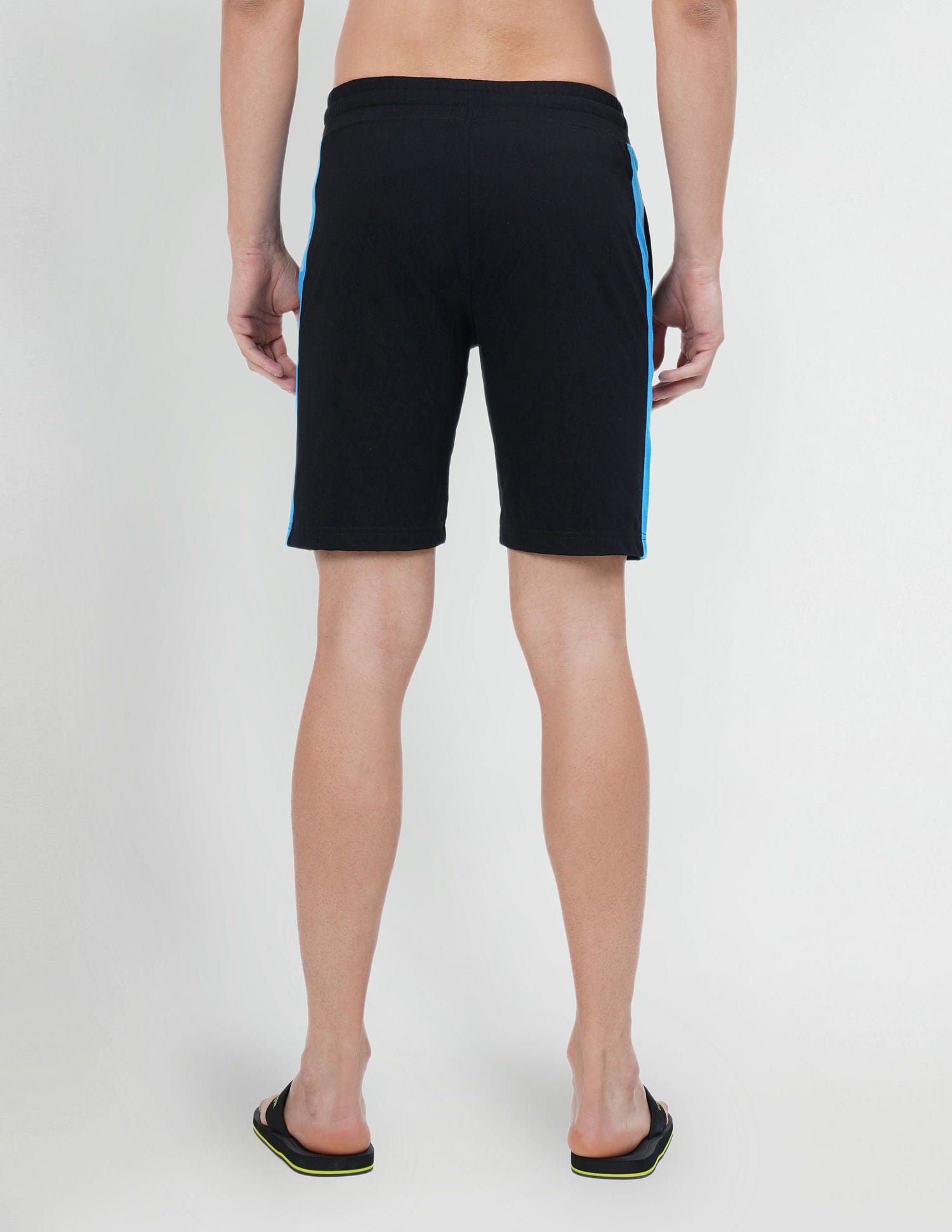 Comfort Fit Solid IYAR Shorts - Pack Of 1 Black - U.S. POLO ASSN. | Large