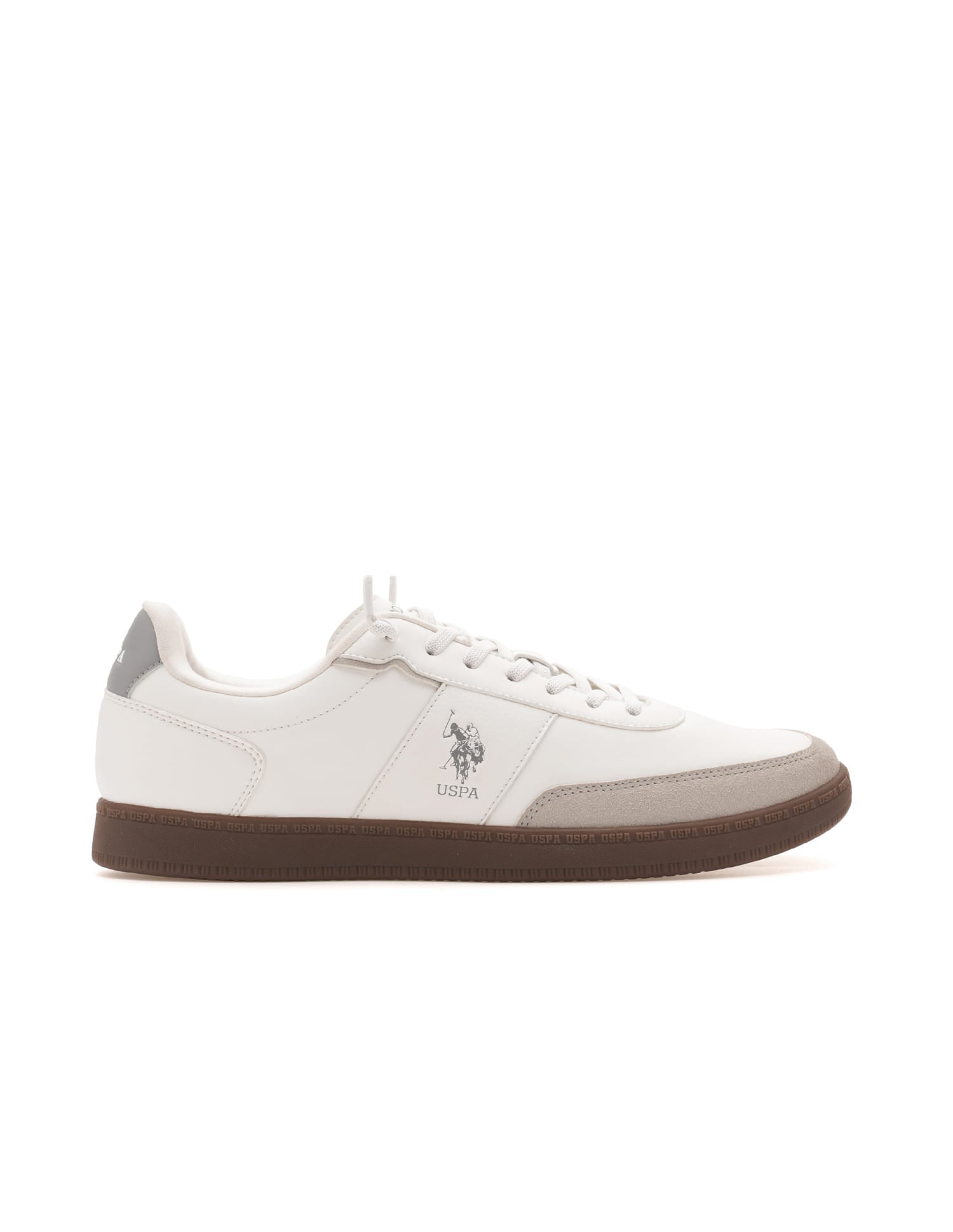 Men Milton Colourblocked Sneakers White - U.S. Polo Assn. India | Large