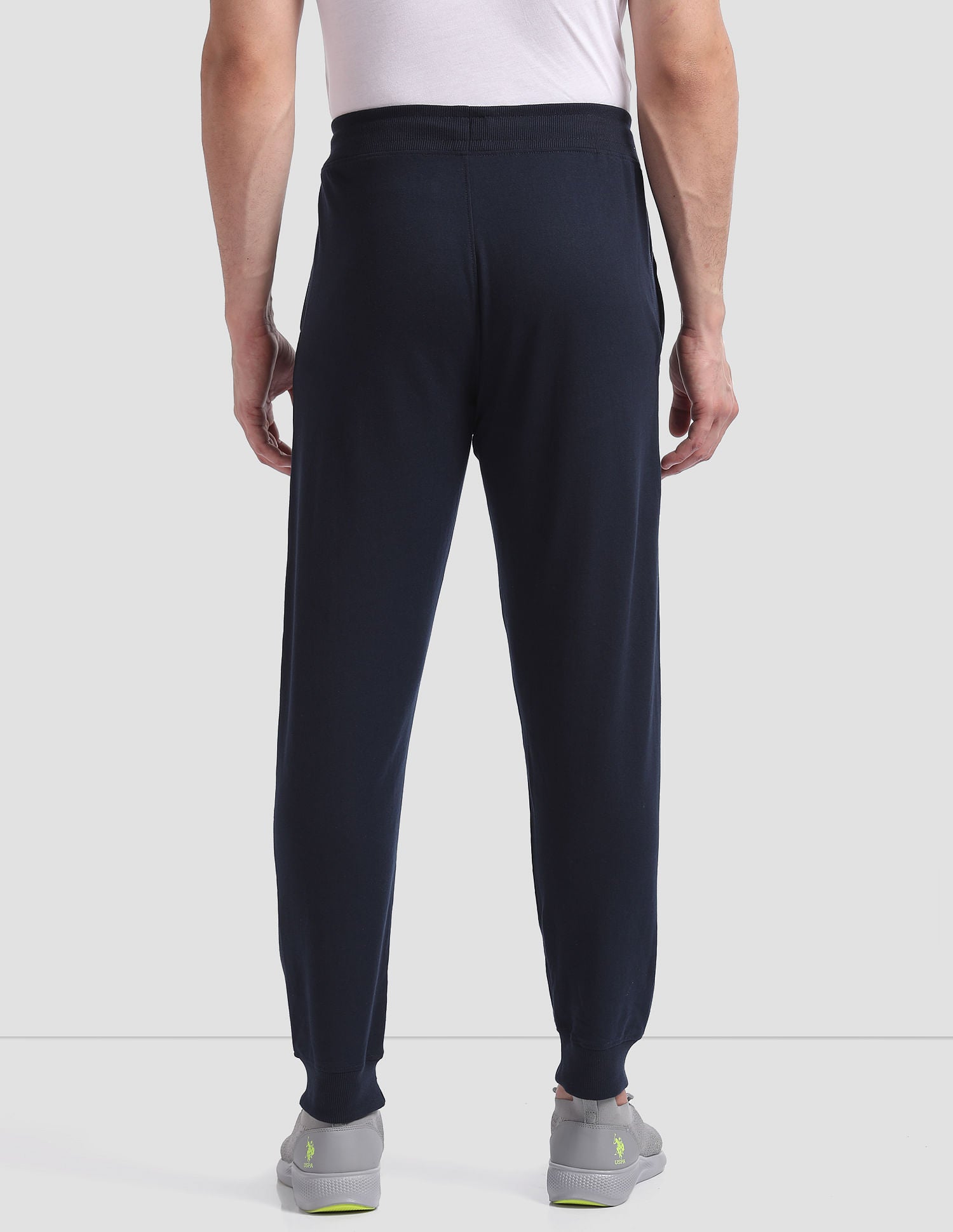 Mid Rise Drawstring Waist I604 Joggers - Pack Of 1 Navy - U.S. POLO ASSN. | Large