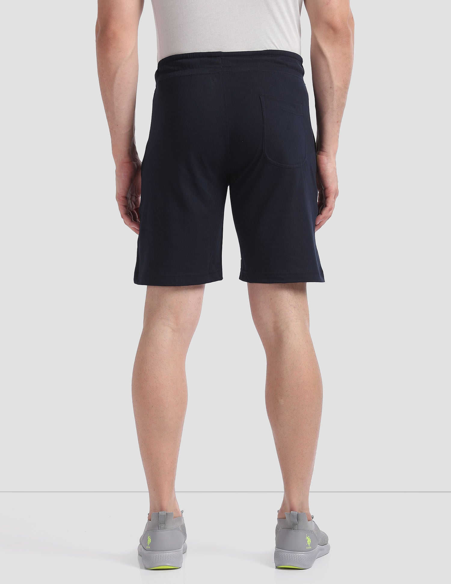 Solid Active AS001 Lounge Shorts - Pack Of 1 Navy - U.S. POLO ASSN. | Large