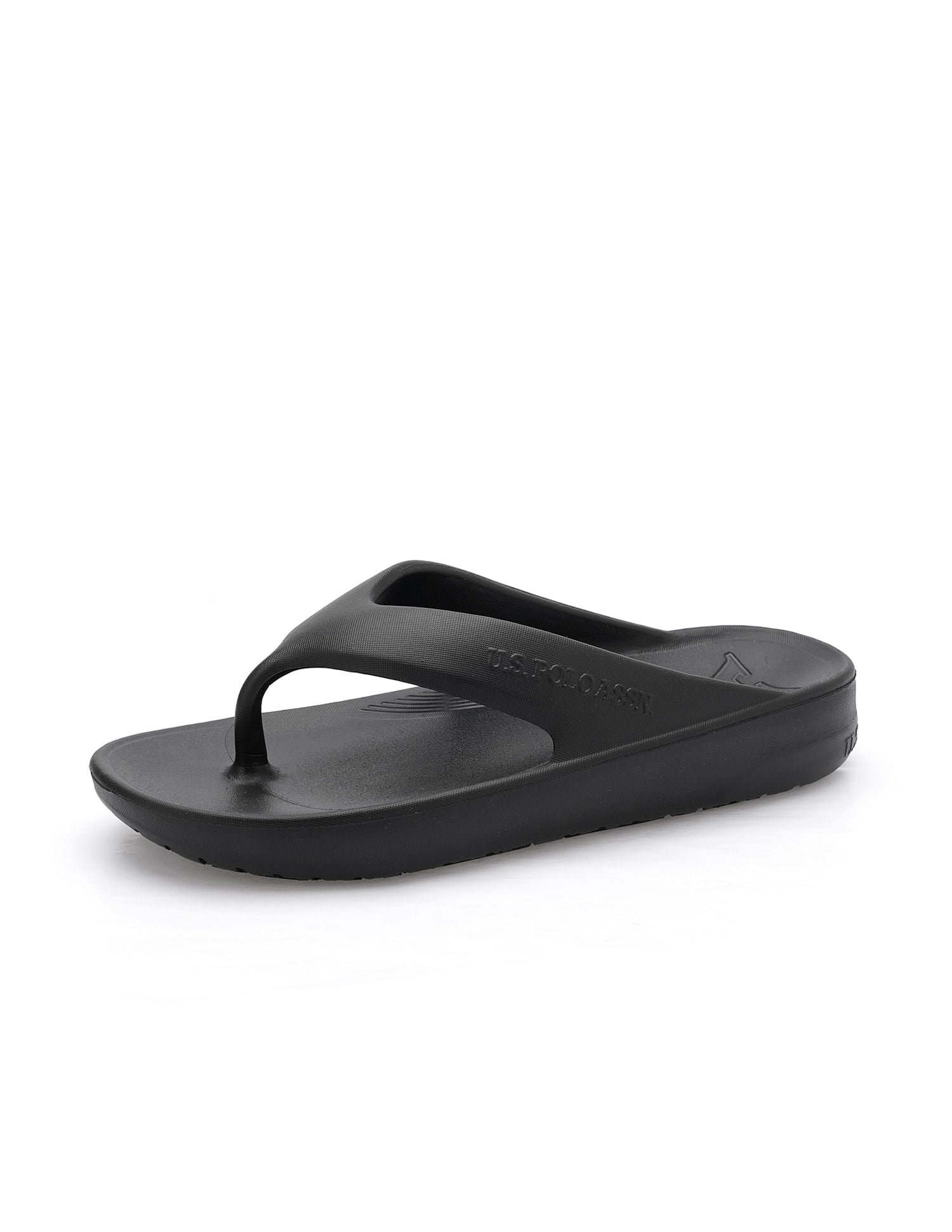Men Axel 2.0 Black Foam Walk Flip Flop Black - U.S. POLO ASSN. | Large