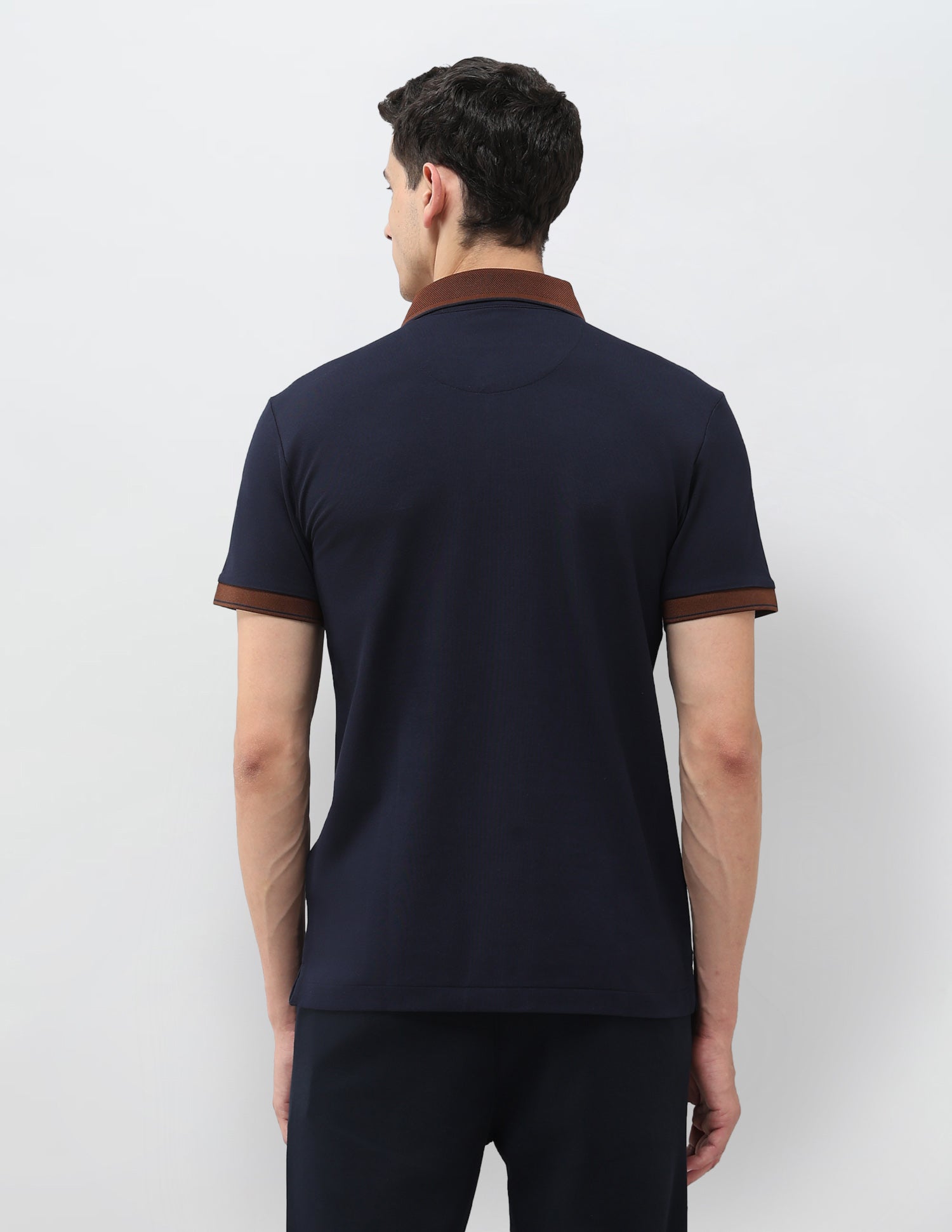 Solid Regular Fit Polo Shirt Navy - U.S. POLO ASSN. | Large