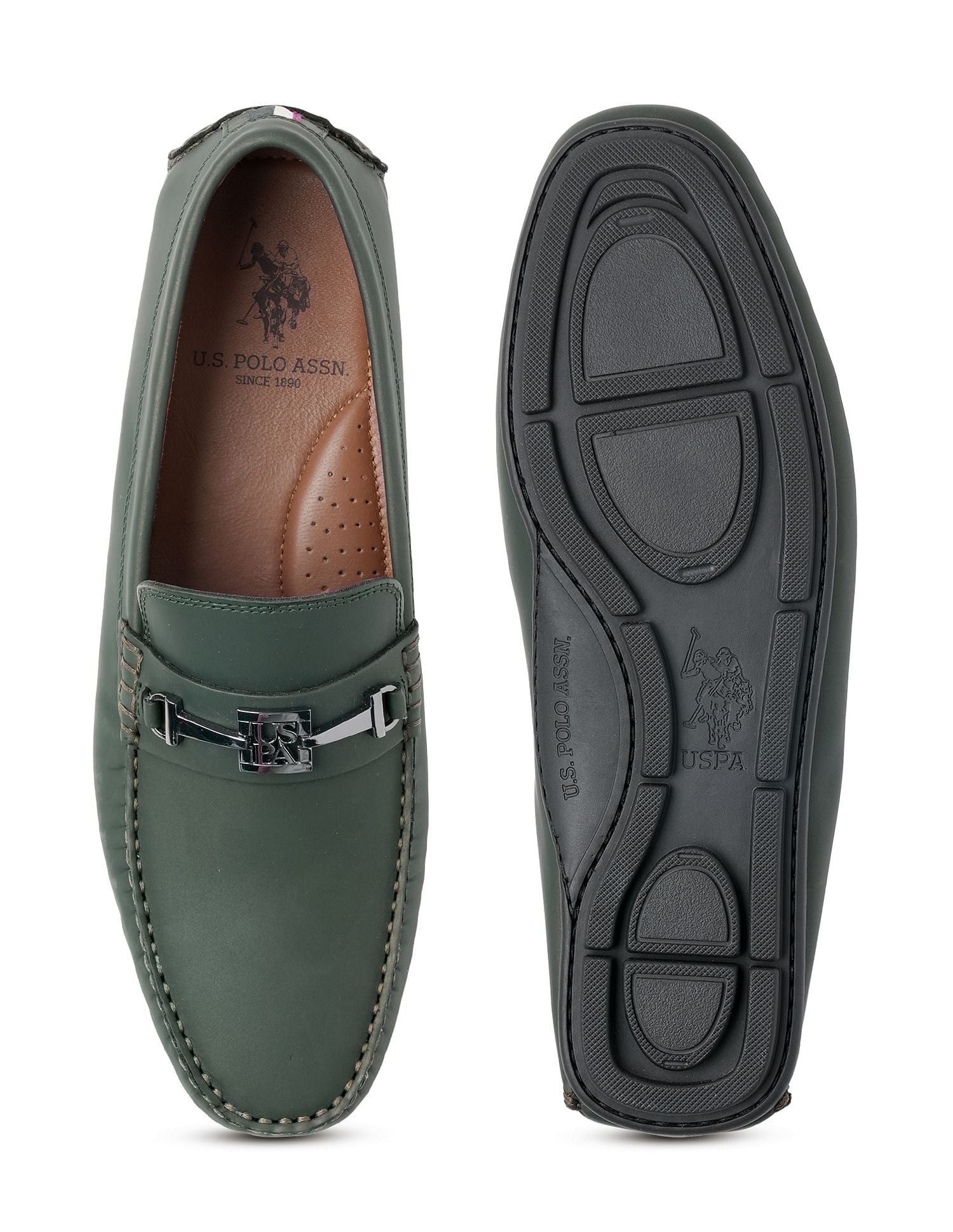 Adrinal 2.0 Leisure Loafers Olive - U.S. POLO ASSN. | Large