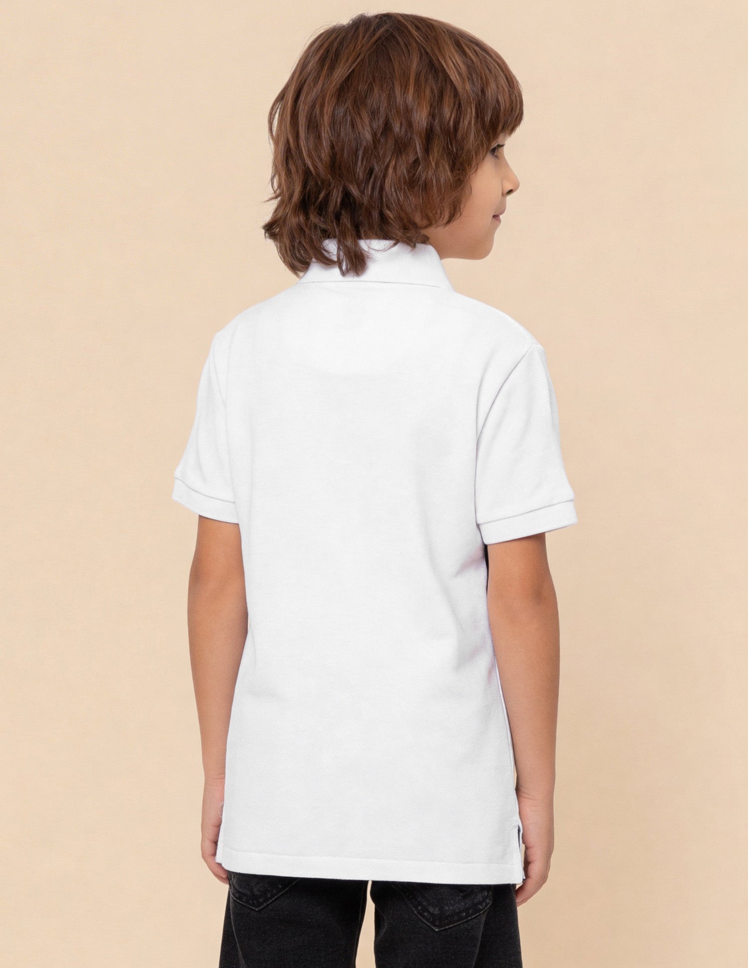 Graphic Printed Regular Fit Polo Shirt White - U.S. Polo Assn. India | Large