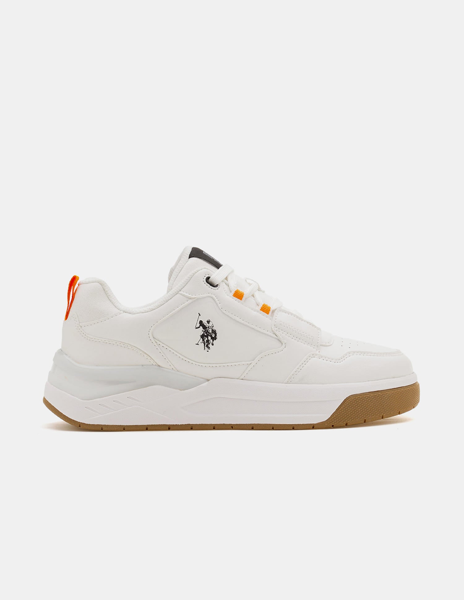 Men Low Top Vander Sneakers White - U.S. Polo Assn. India | Large