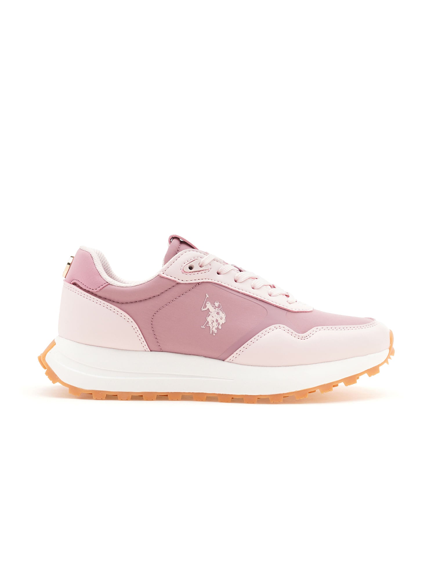 Women Colour Block Damaris Sneakers Dusty Pink - U.S. Polo Assn. India | Large