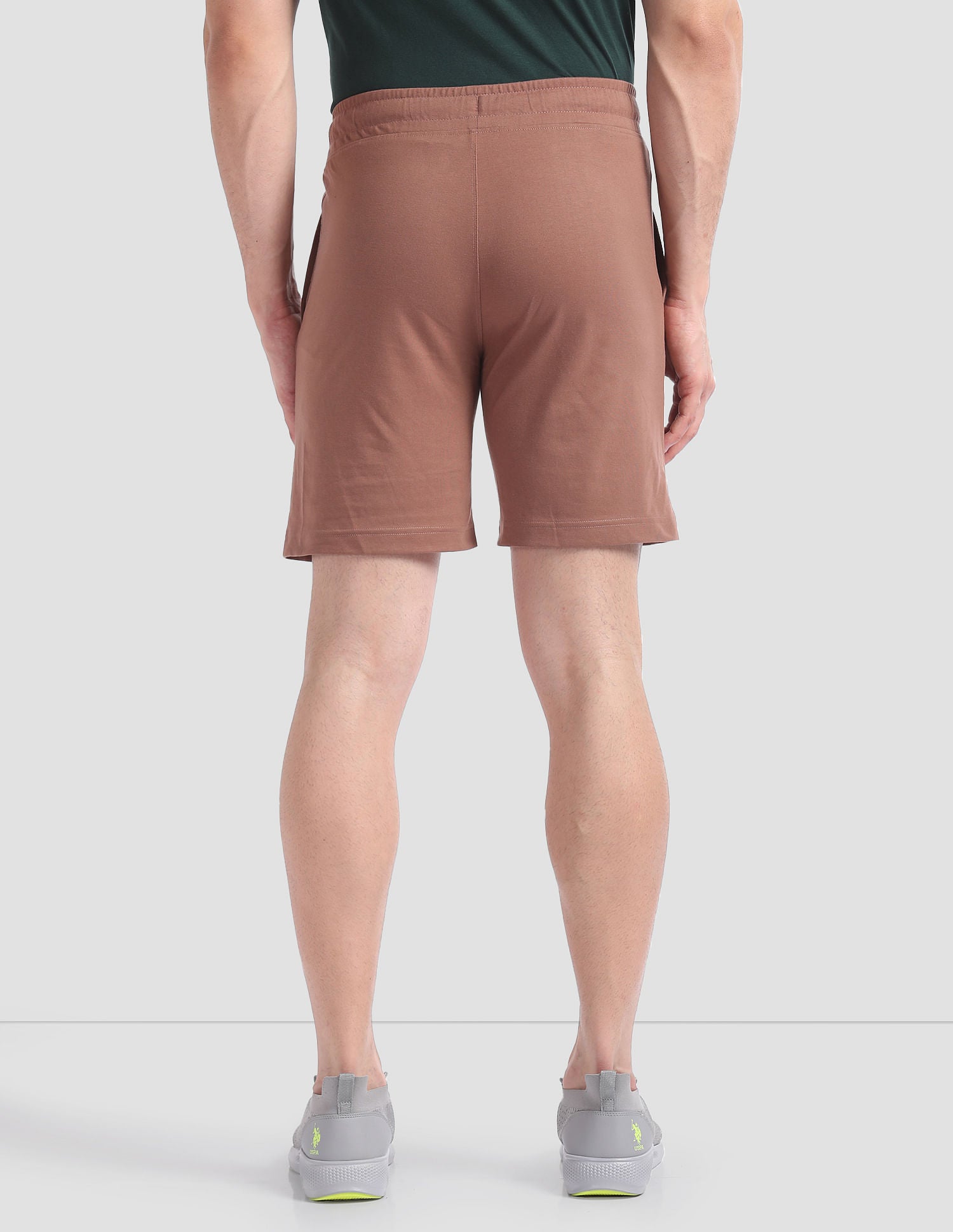 Relaxed Fit Logo IYBF Lounge Shorts - Pack Of 1 Beige - U.S. POLO ASSN. | Large