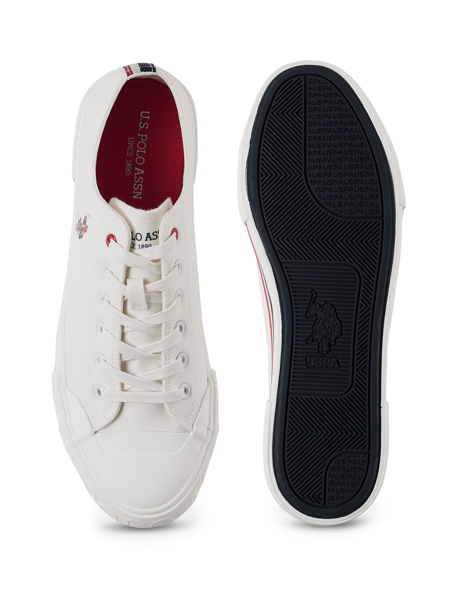 Men Drew Off White Classics  Sneakers Off White - U.S. Polo Assn. India | Large