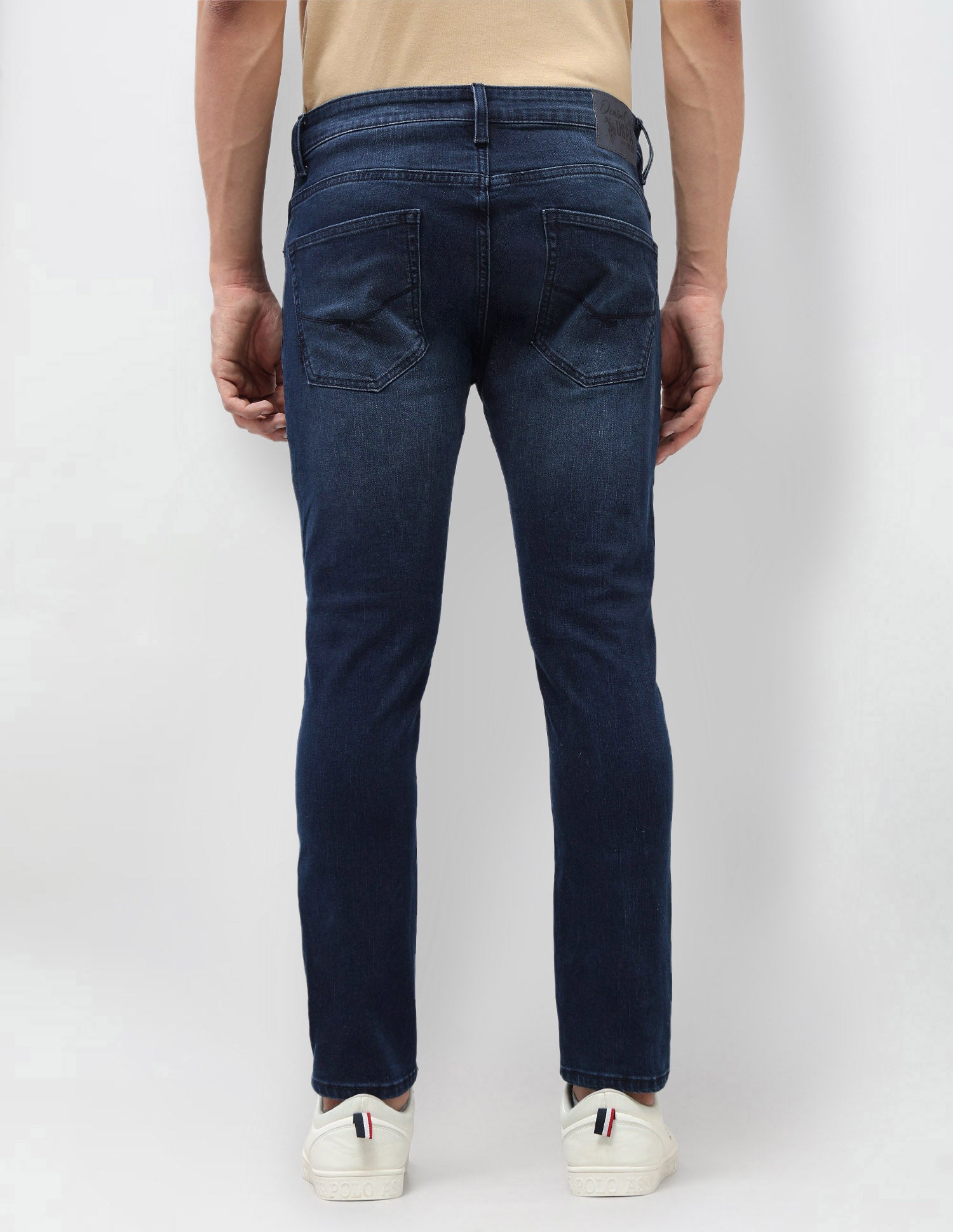 Henry Tapered Fit Blue Jeans Blue - U.S. POLO ASSN. | Large