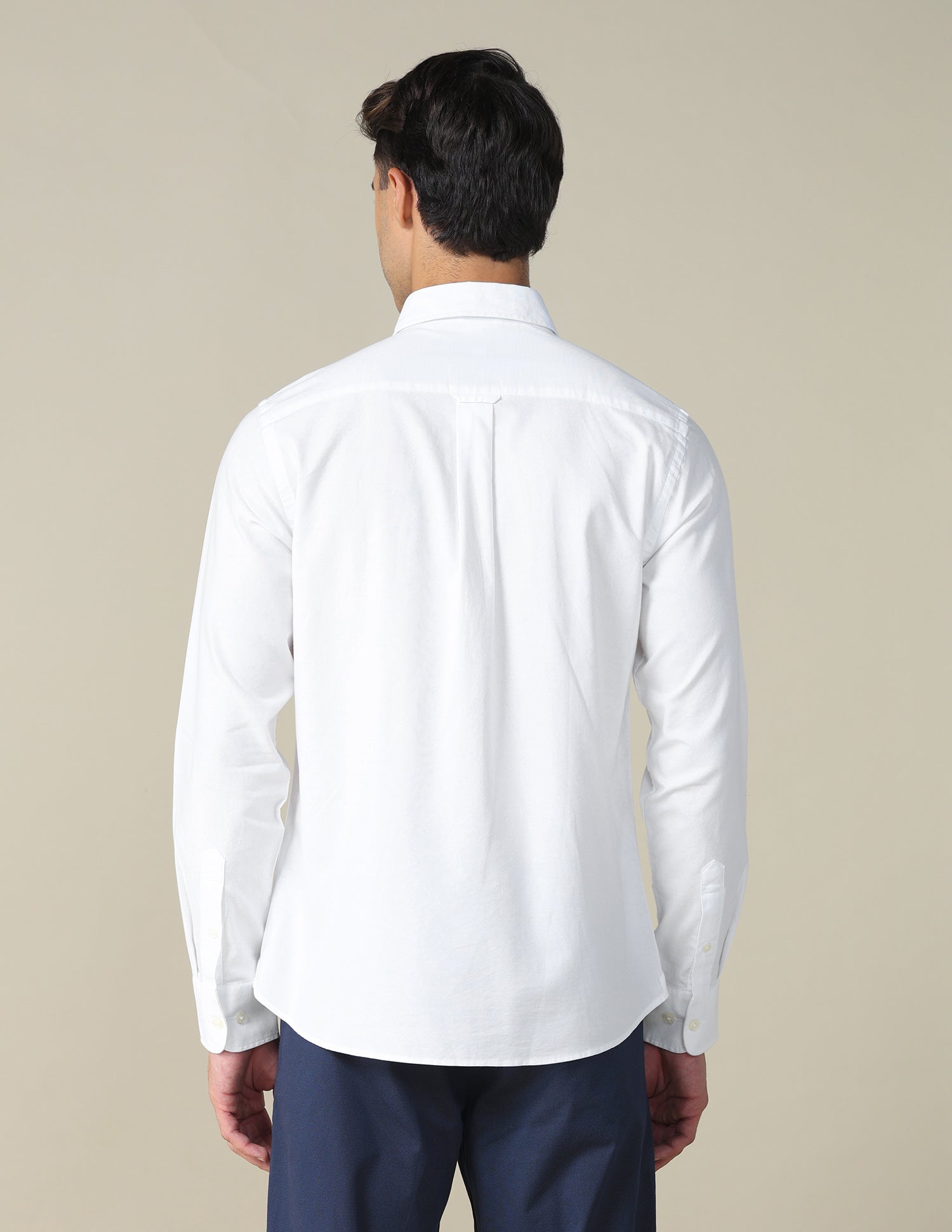 Oxford Tailored Fit Shirt White - U.S. POLO ASSN. | Large