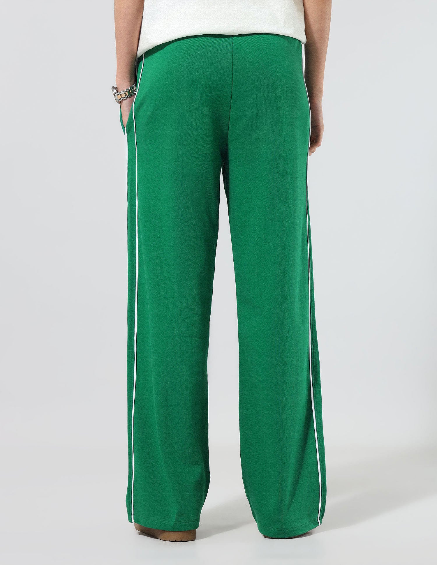 Straight Fit Lounge Trousers Bright Green - U.S. POLO ASSN. | Large