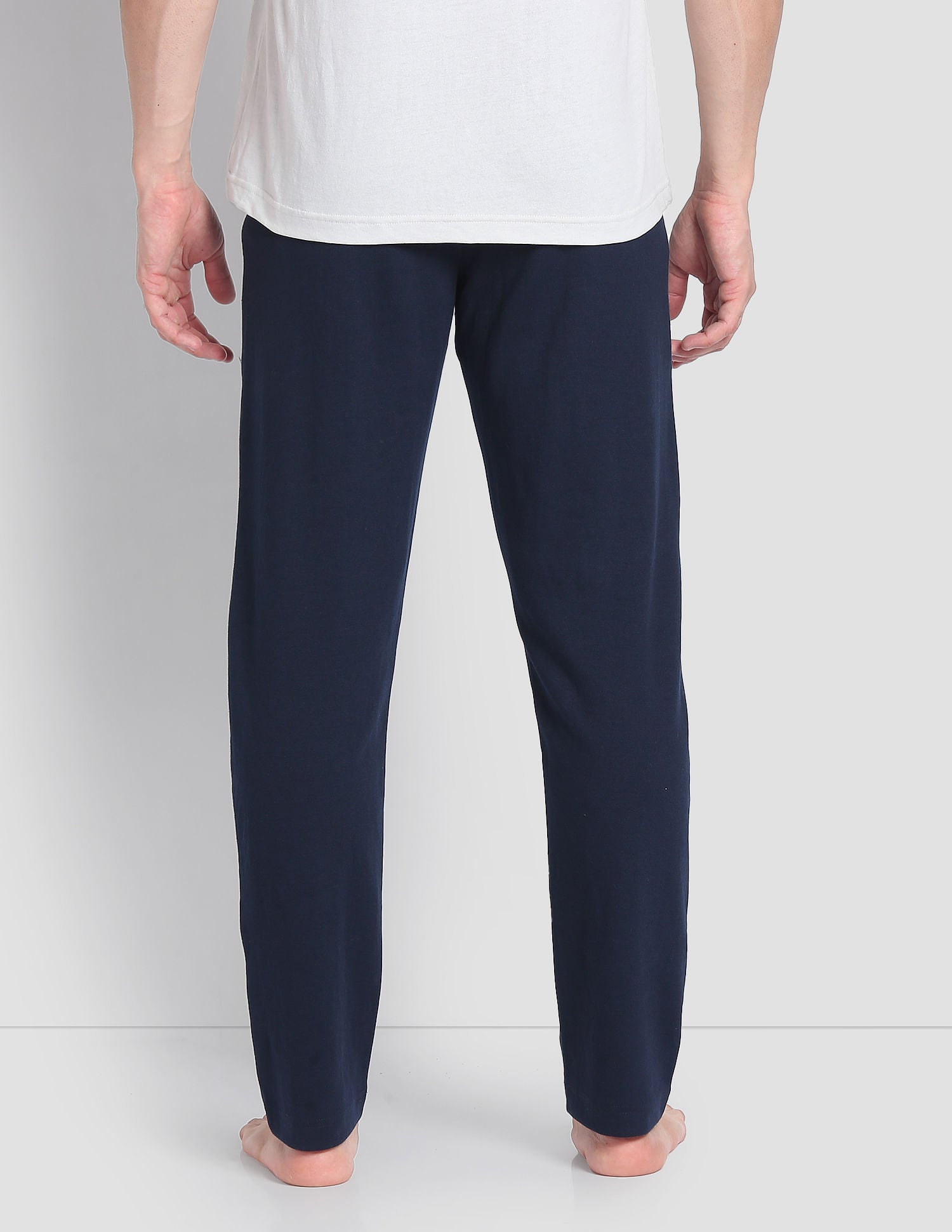 Solid LR006 Lounge Track Pants - Pack Of 1 Navy - U.S. POLO ASSN. | Large