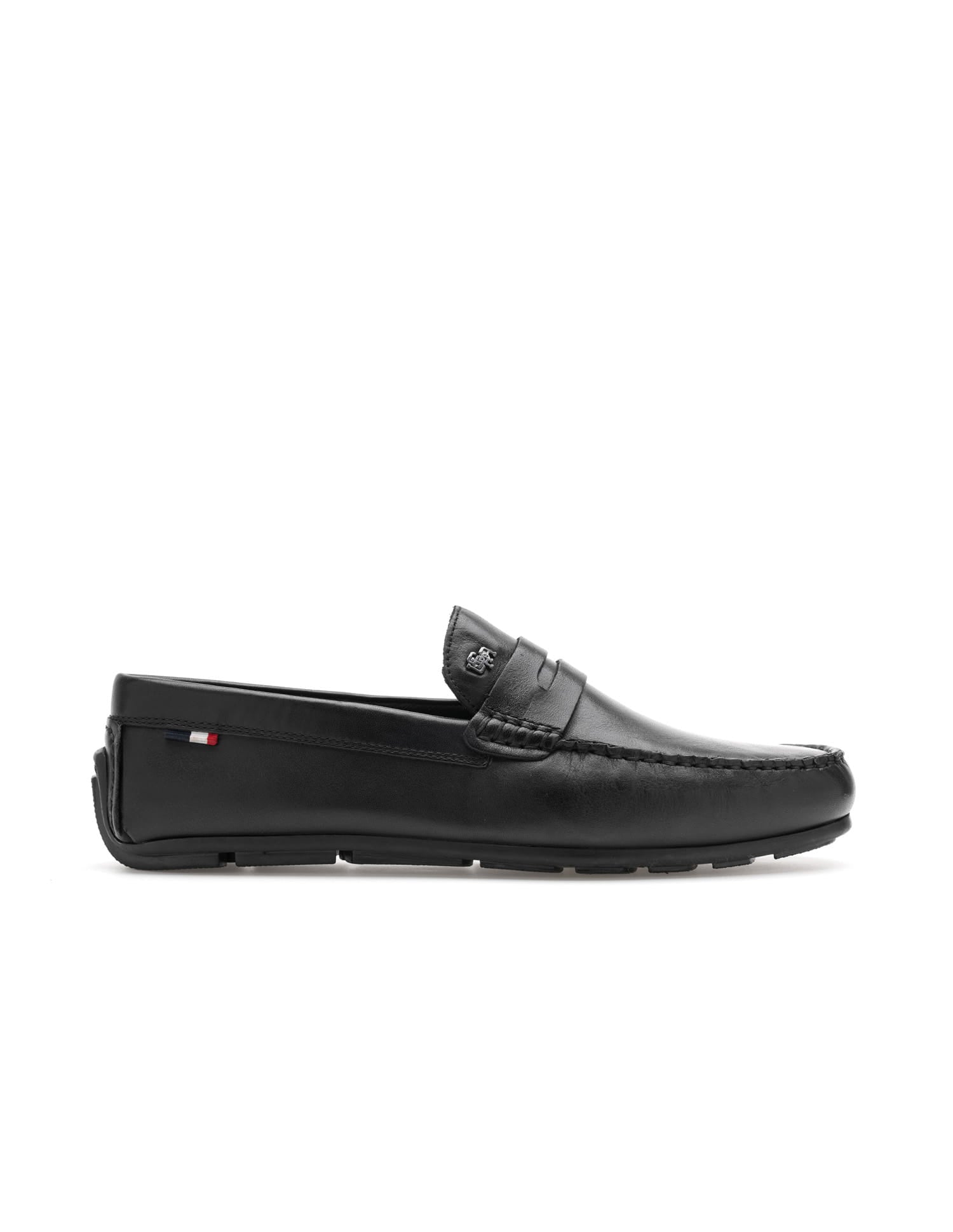 Men Adonis Solid Loafers Black - U.S. Polo Assn. India | Large