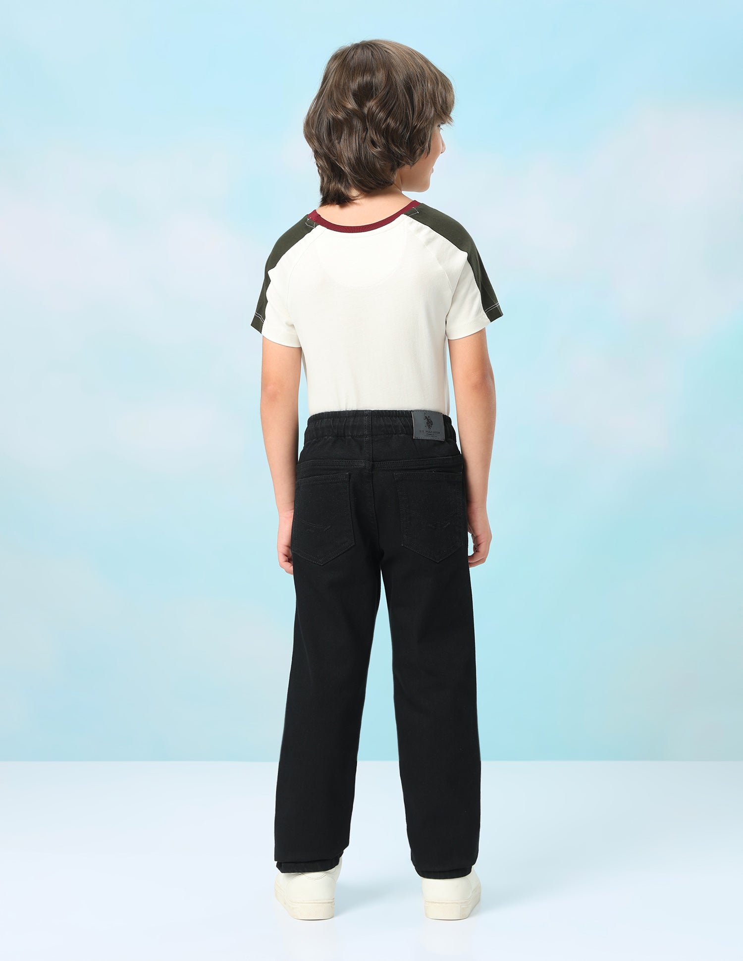 Mid Rise Regular Fit Jeans Black - U.S. Polo Assn. India | Large