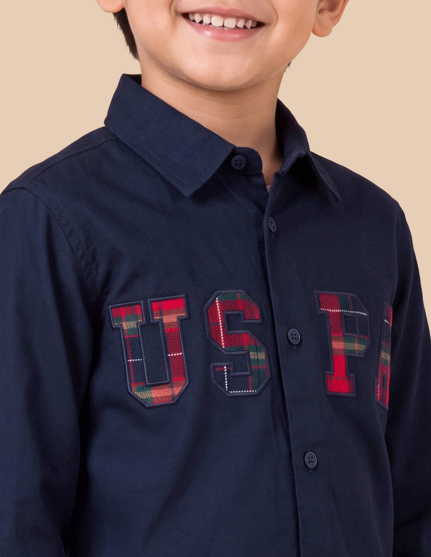 Oxford Regular Fit Shirt Navy - U.S. Polo Assn. India | Large