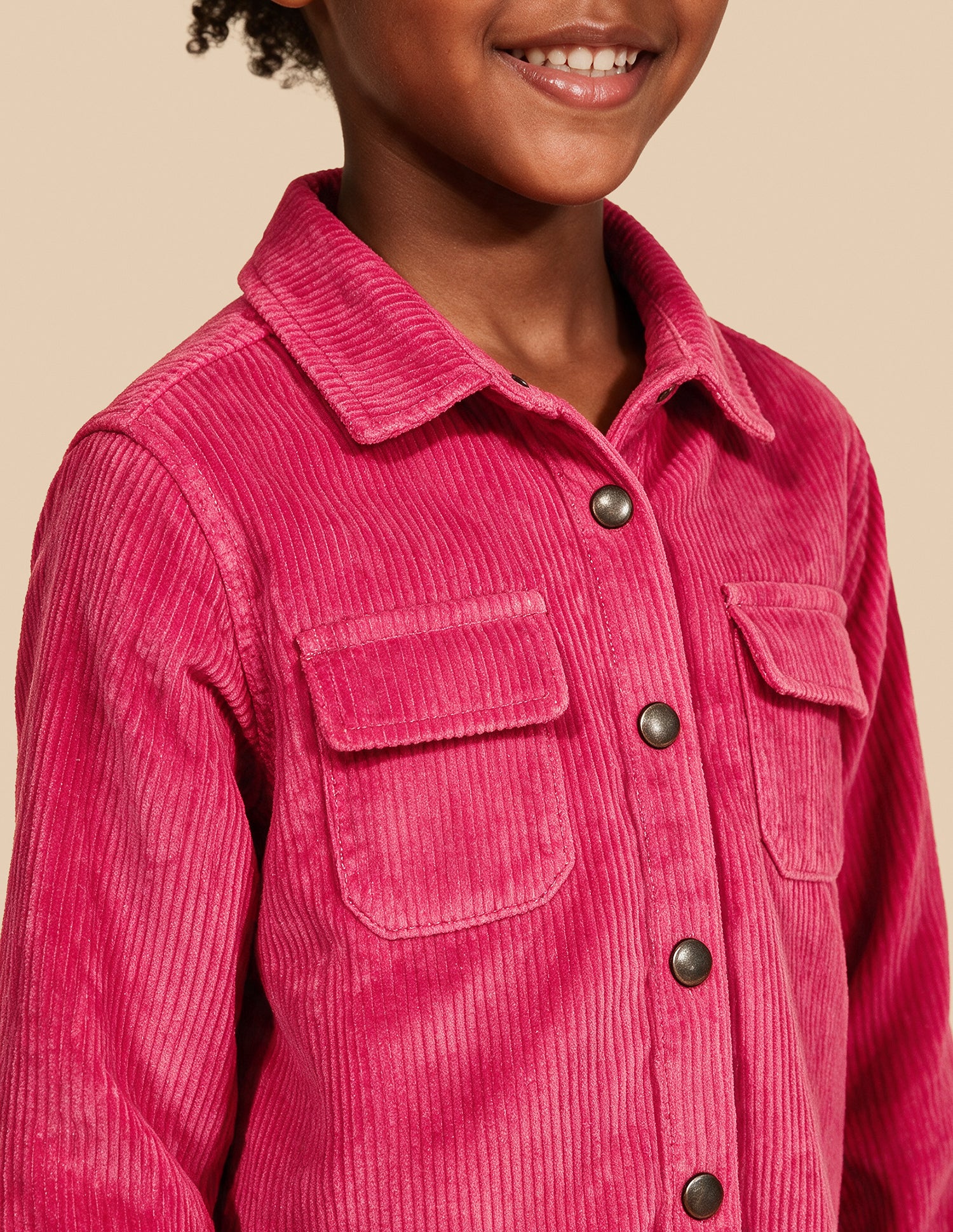 Corduroy Relaxed Fit Top Red - U.S. Polo Assn. India | Large