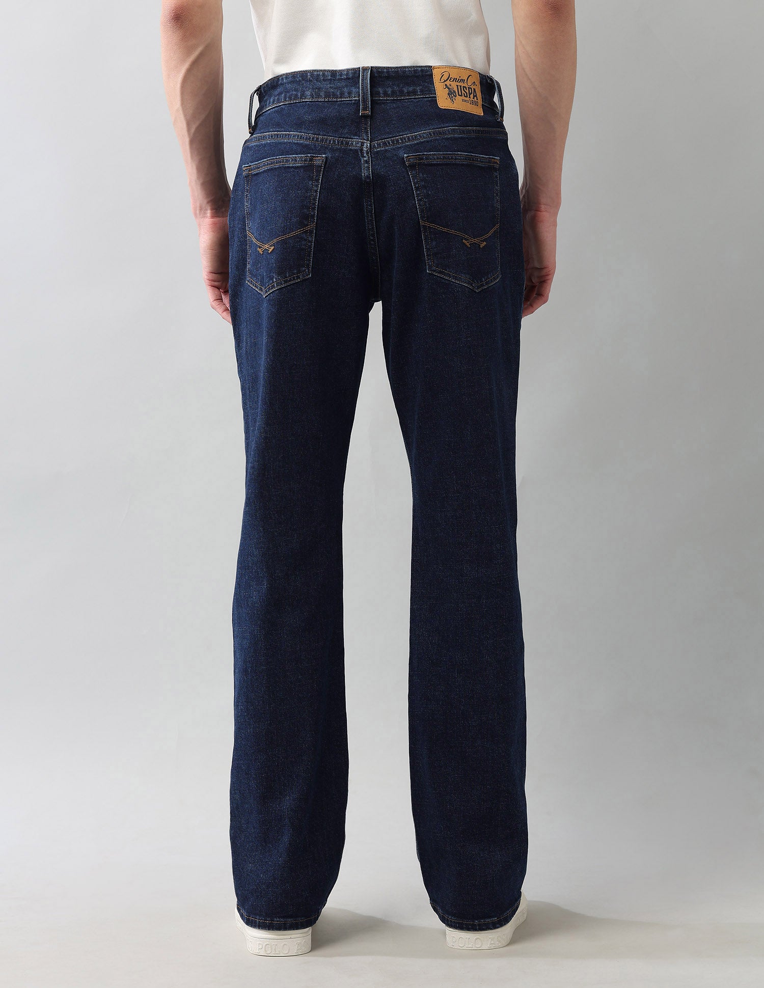 Vintage Connor Bootcut Fit Blue Jeans Blue - U.S. Polo Assn. India | Large