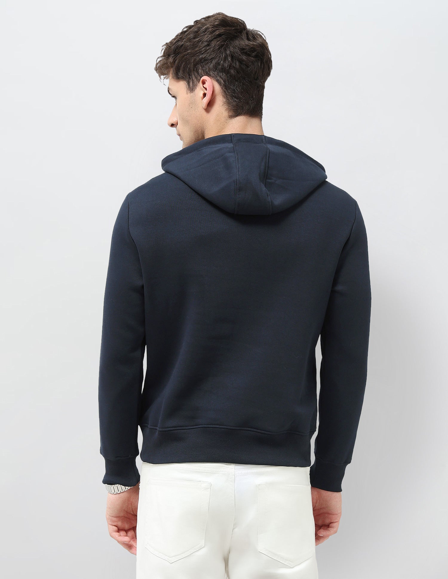 Brand Printed Regular Fit Sweatshirt Navy - U.S. POLO ASSN. | Large