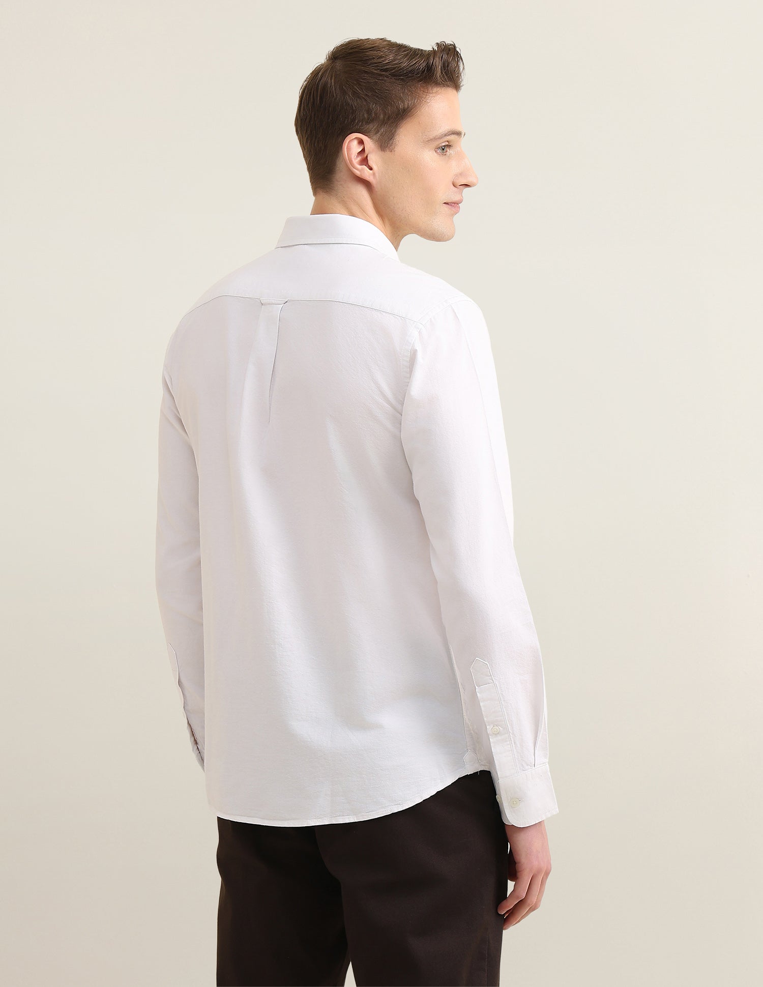 Vertical Striped Sotogrande Shirt Khaki - U.S. Polo Assn. India | Large