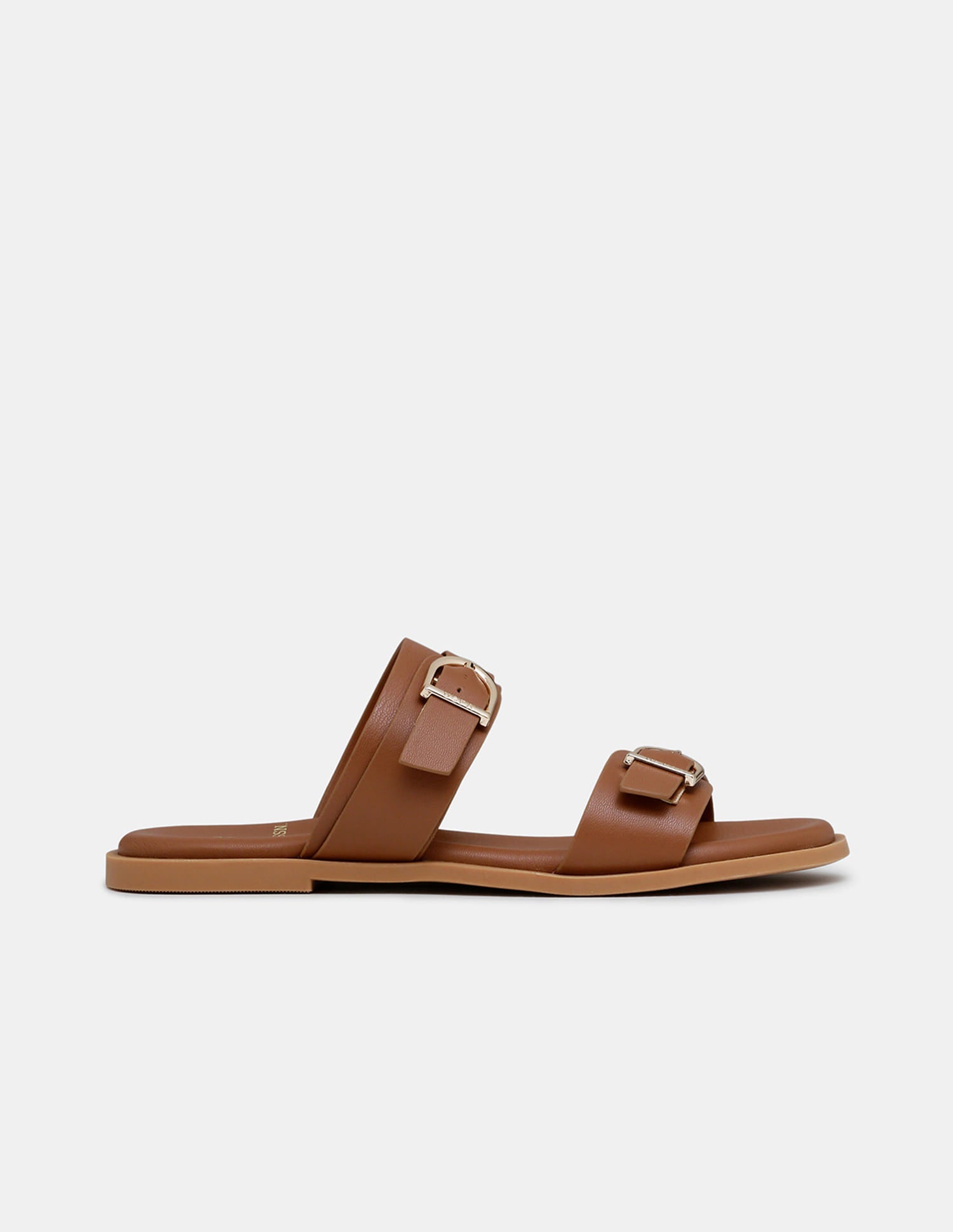 Women Jores Open Toe Buckle Sandals Tan - U.S. Polo Assn. India | Large
