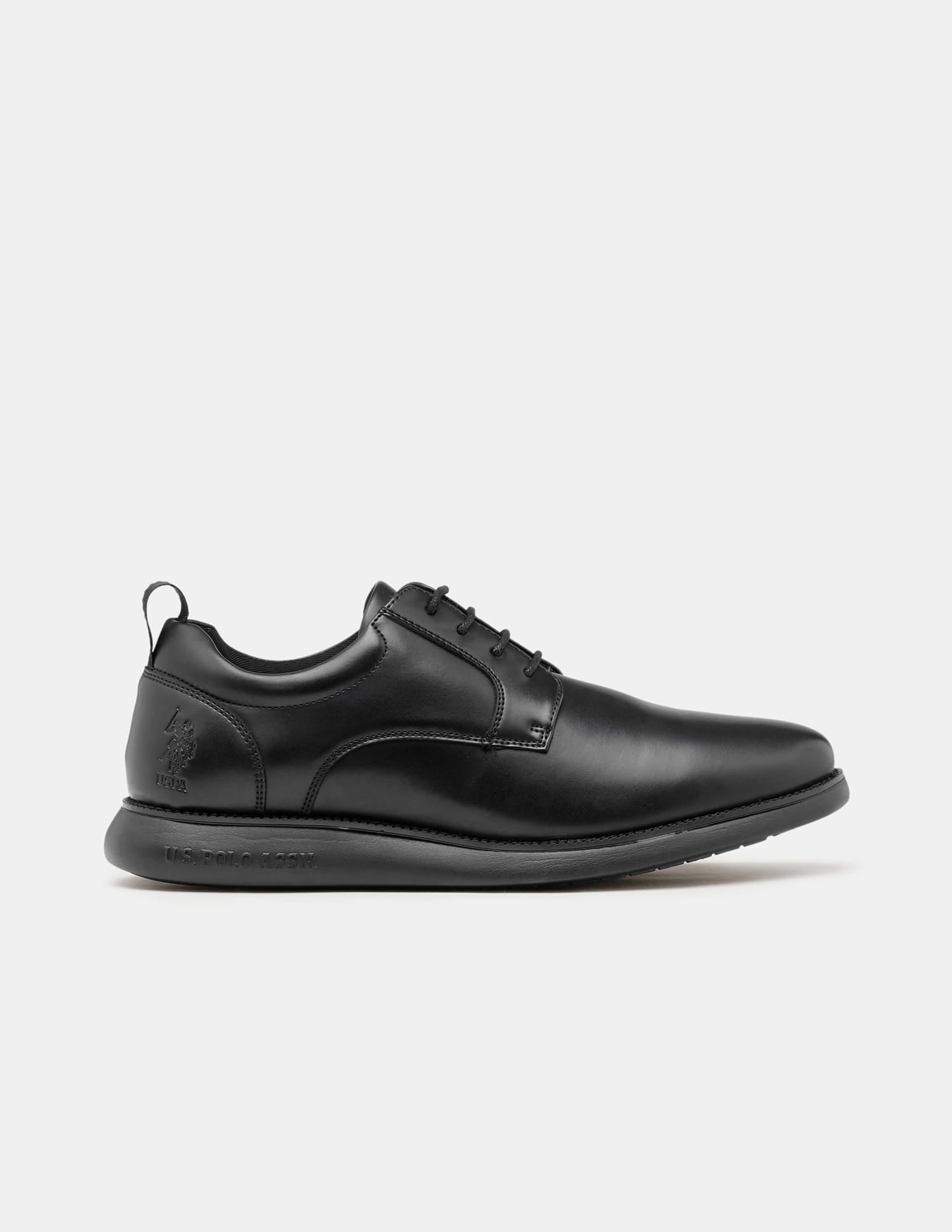 Lace Ups Nicolo 2.0 Smart Casual Shoe Black - U.S. Polo Assn. India | Large