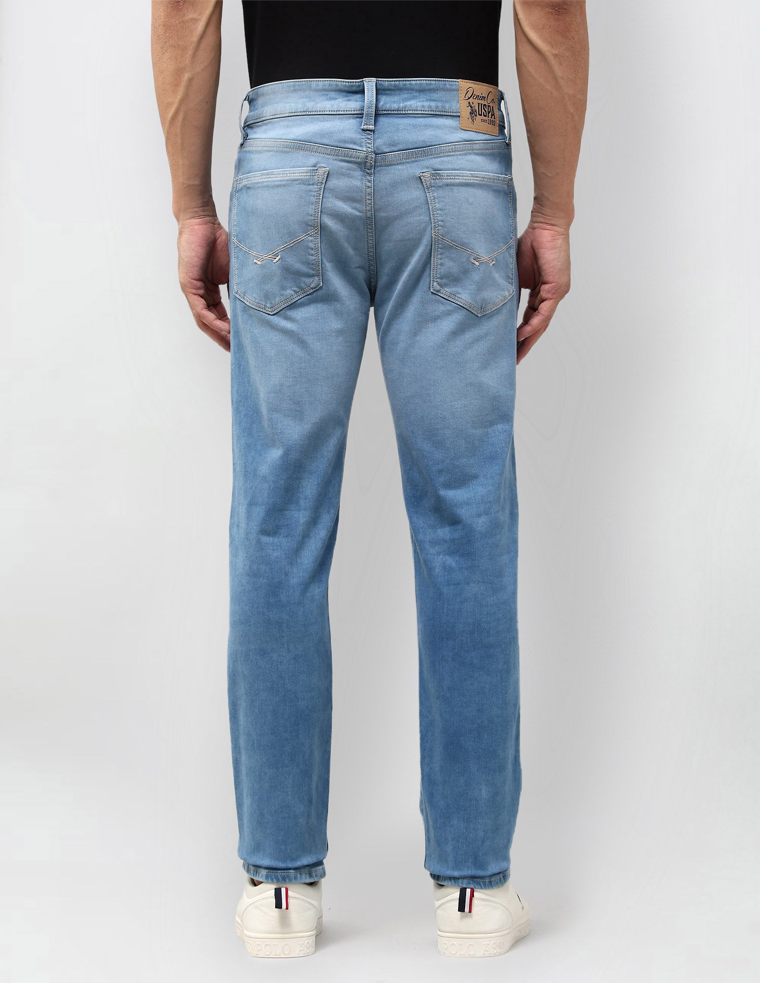 Regallo Skinny Fit Blue Jeans Blue - U.S. POLO ASSN. | Large