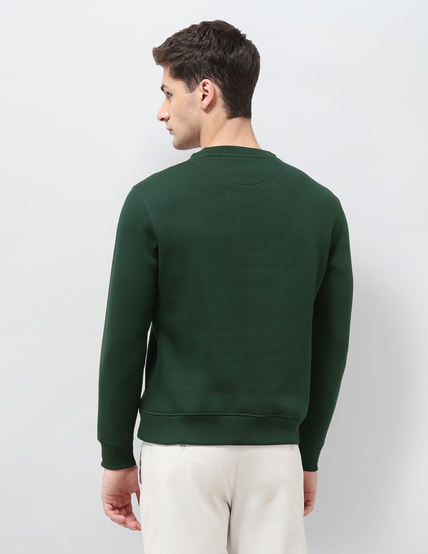 Brand Embroidered Regular Fit Sweatshirt Green - U.S. POLO ASSN. | Large