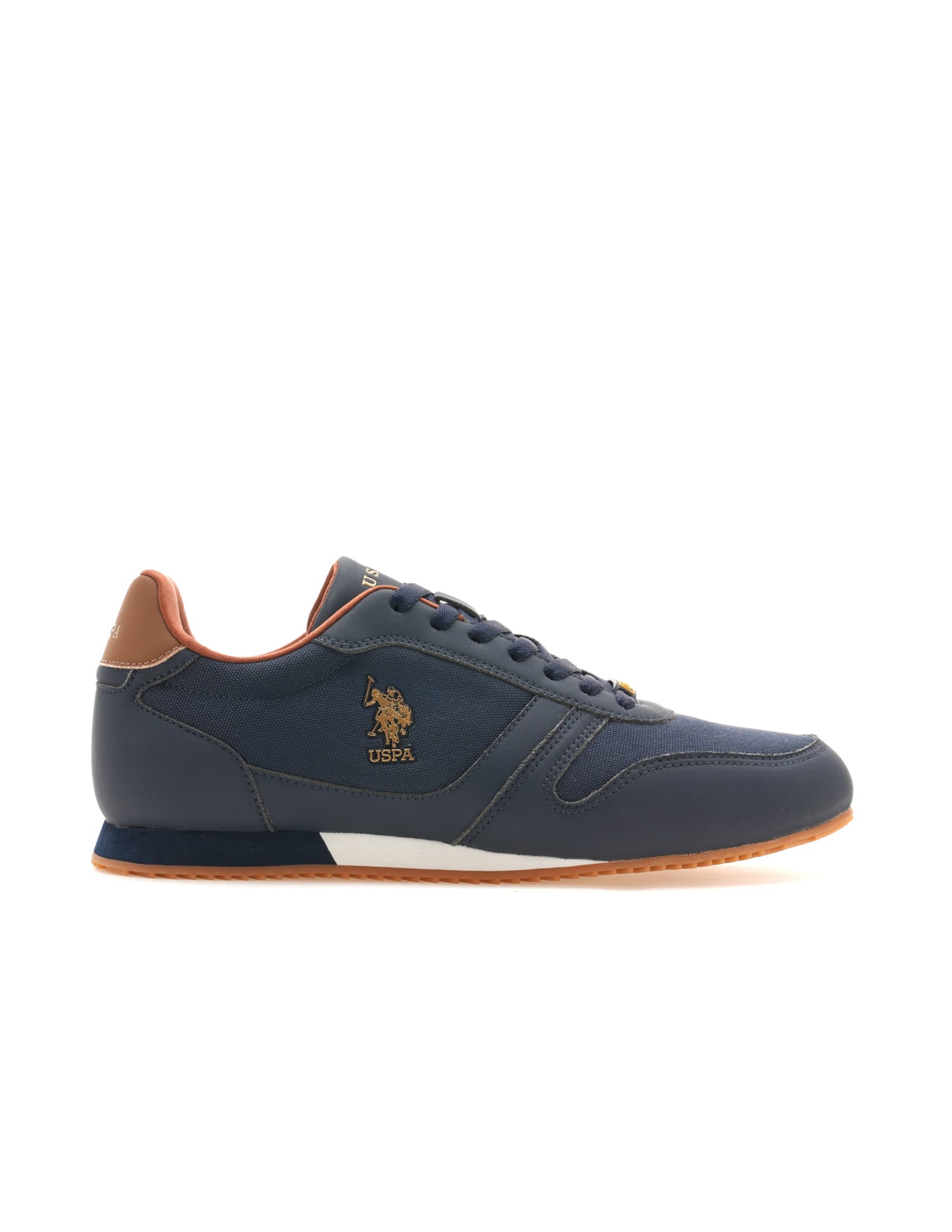 Men Clane 2.0 Colourblocked Sneakers Navy - U.S. Polo Assn. India | Large