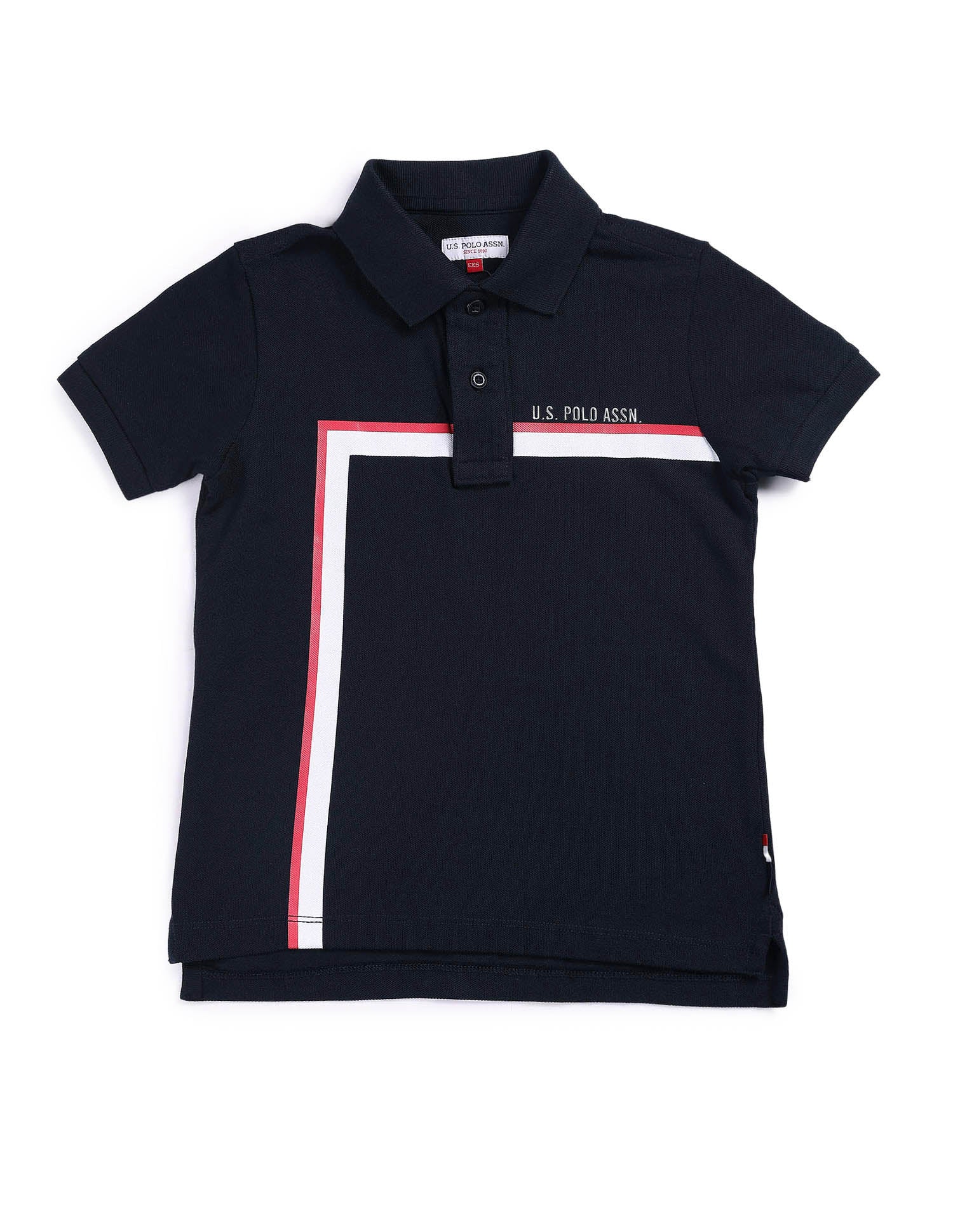 Regular fit Striped Polo Shirt Navy - U.S. POLO ASSN. | Large
