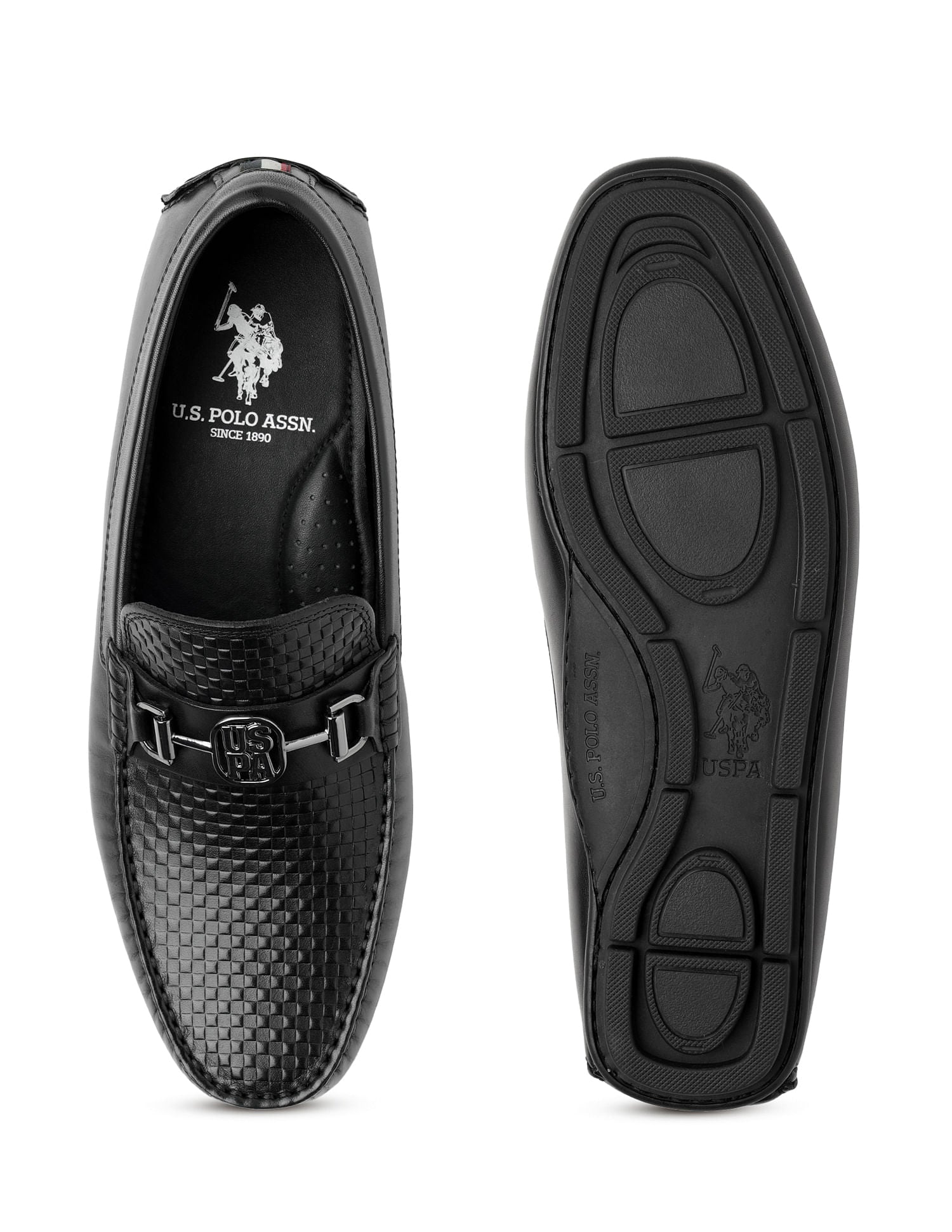 Men Hano 2.0 Loafers Black - U.S. Polo Assn. India | Large
