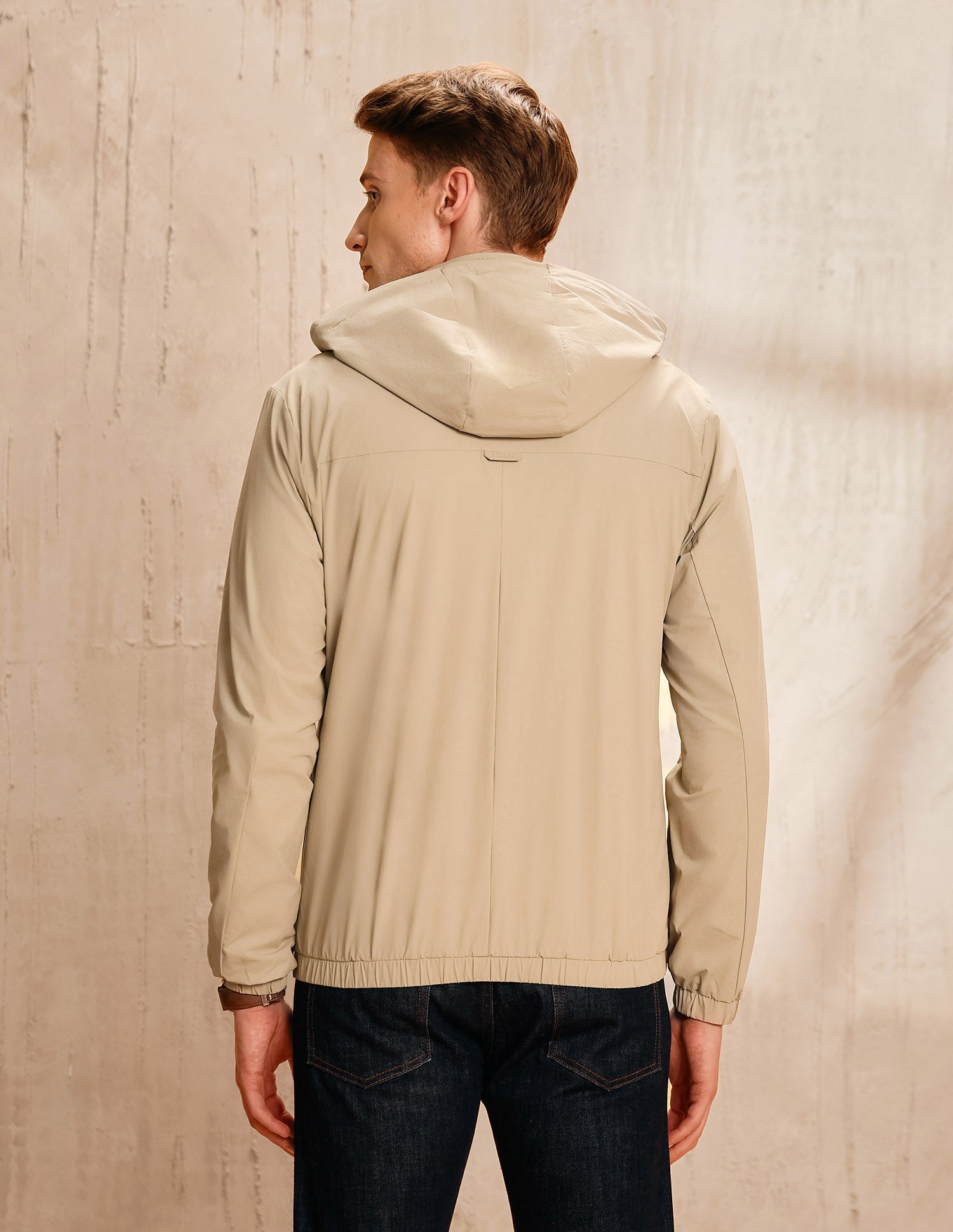 Detachable Hood Legend Of Horseshoe Jacket Beige - U.S. POLO ASSN. | Large