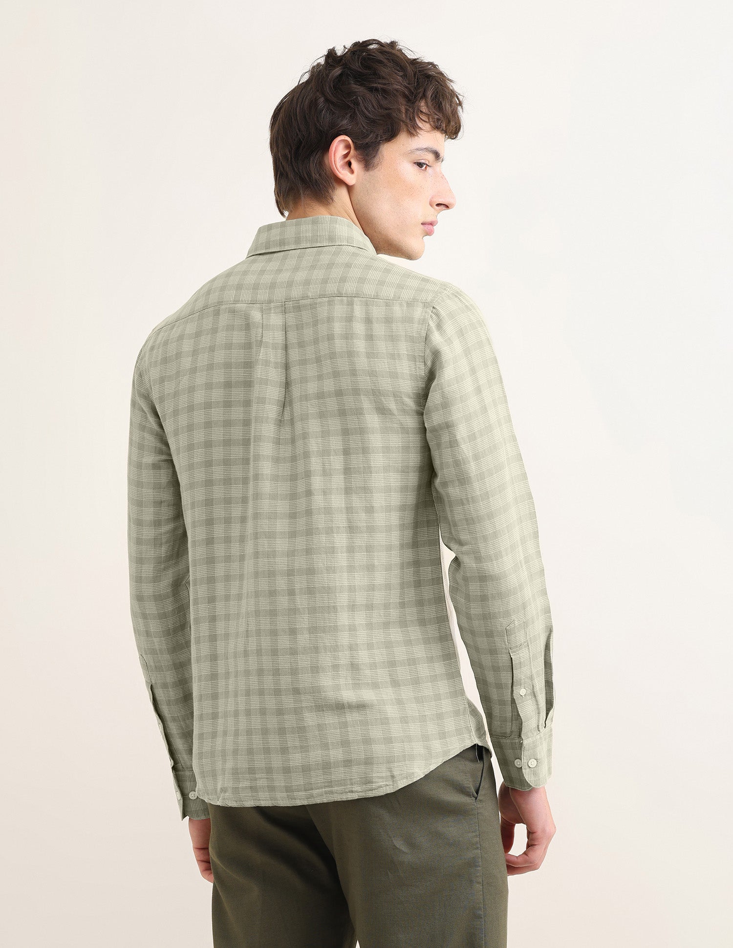 Sotogrande Regular Fit Shirt Light Olive - U.S. Polo Assn. India | Large