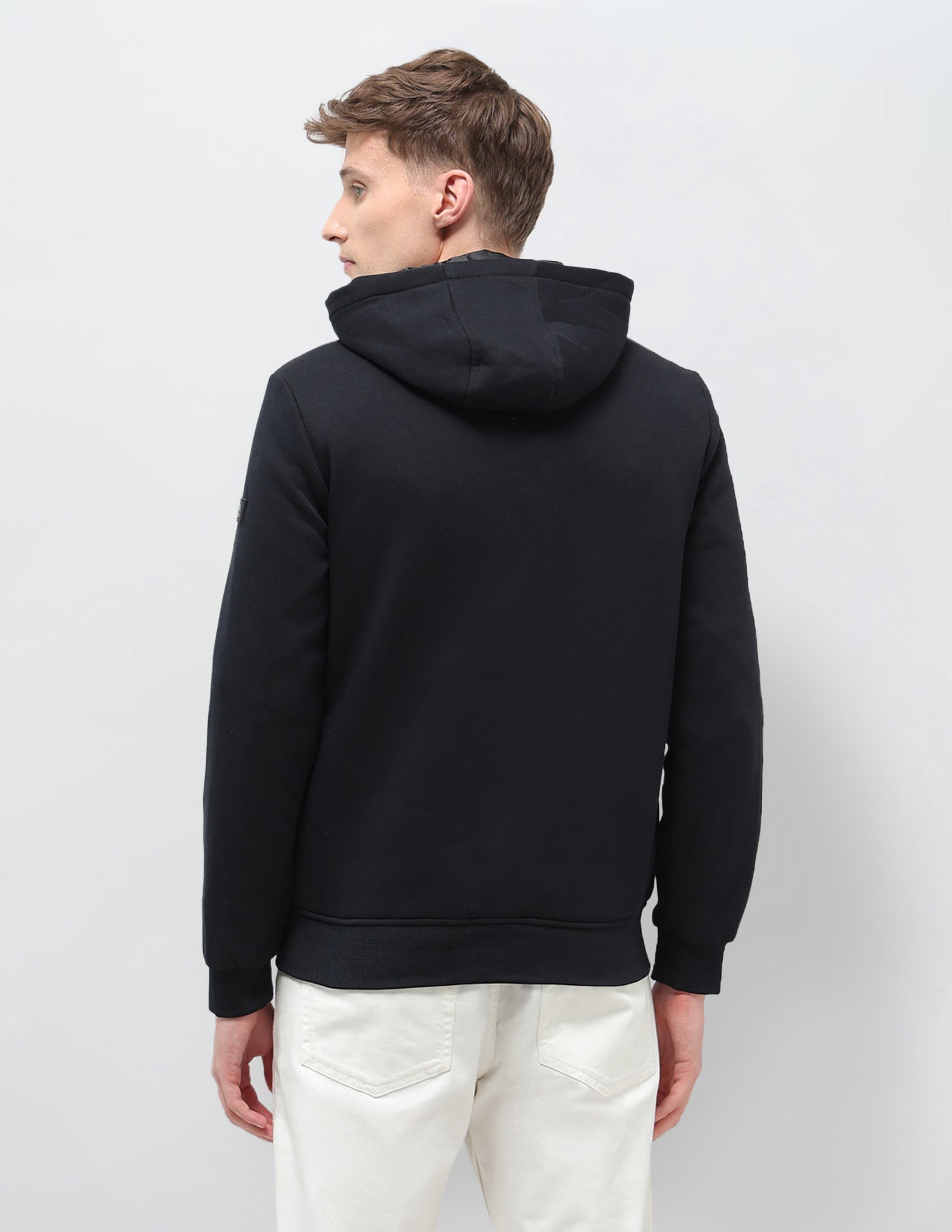 Solid Regular Fit Puffer Jacket Black - U.S. POLO ASSN. | Large