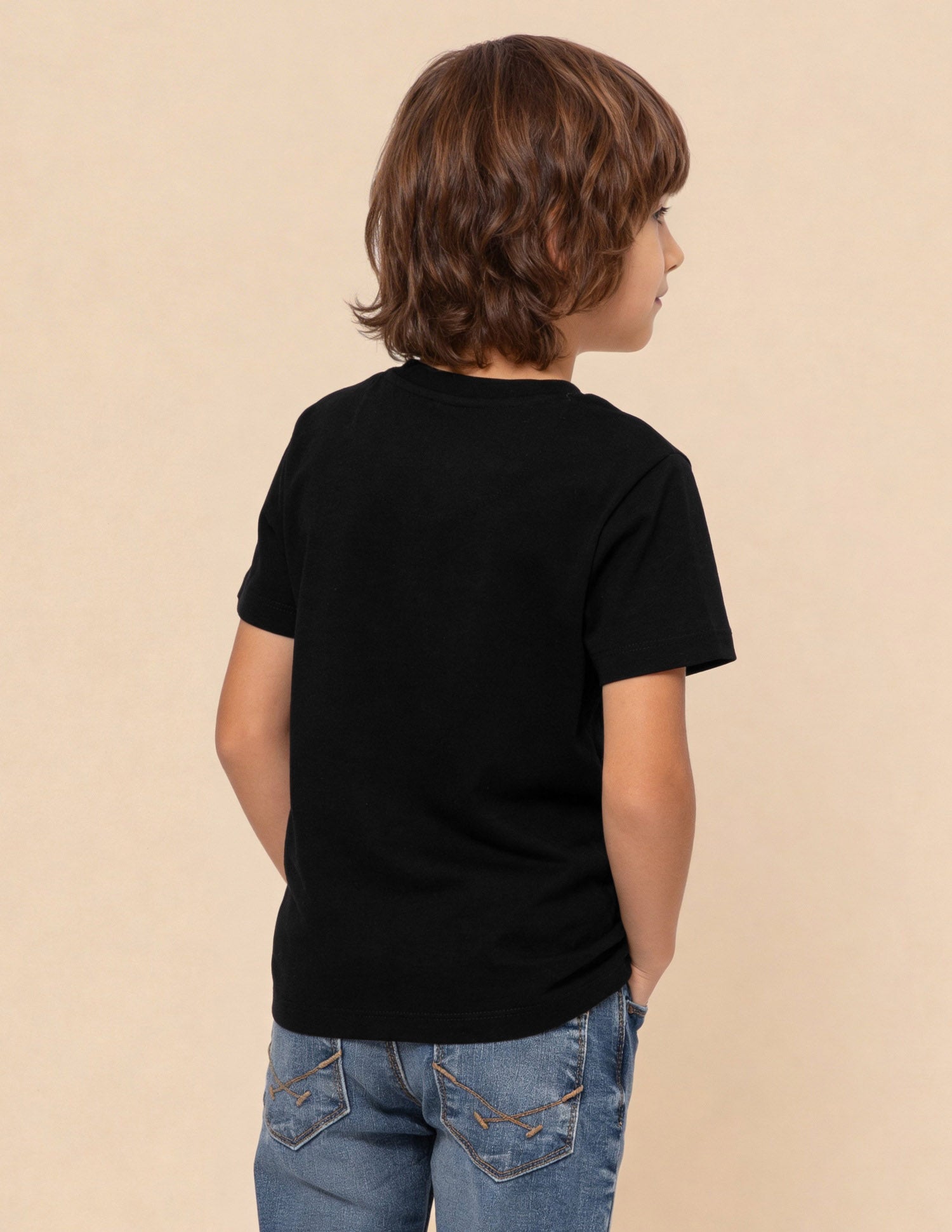 Graphic Printed Regular Fit T-Shirt Black - U.S. Polo Assn. India | Large