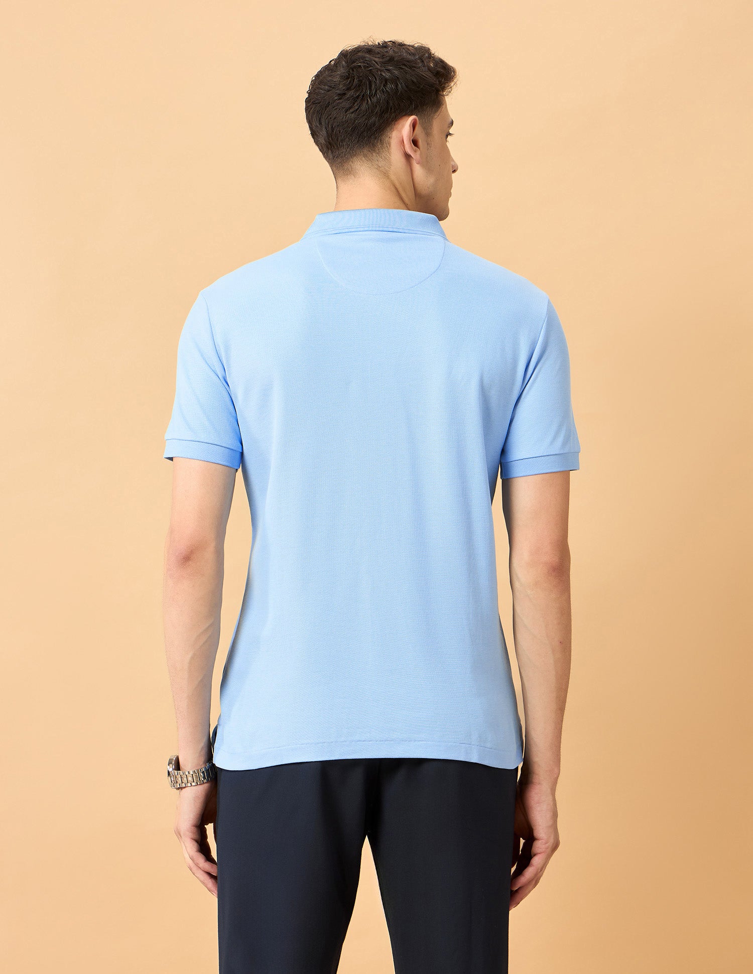 Pacho X Cotton Polo Shirt Light Blue - U.S. POLO ASSN. | Large