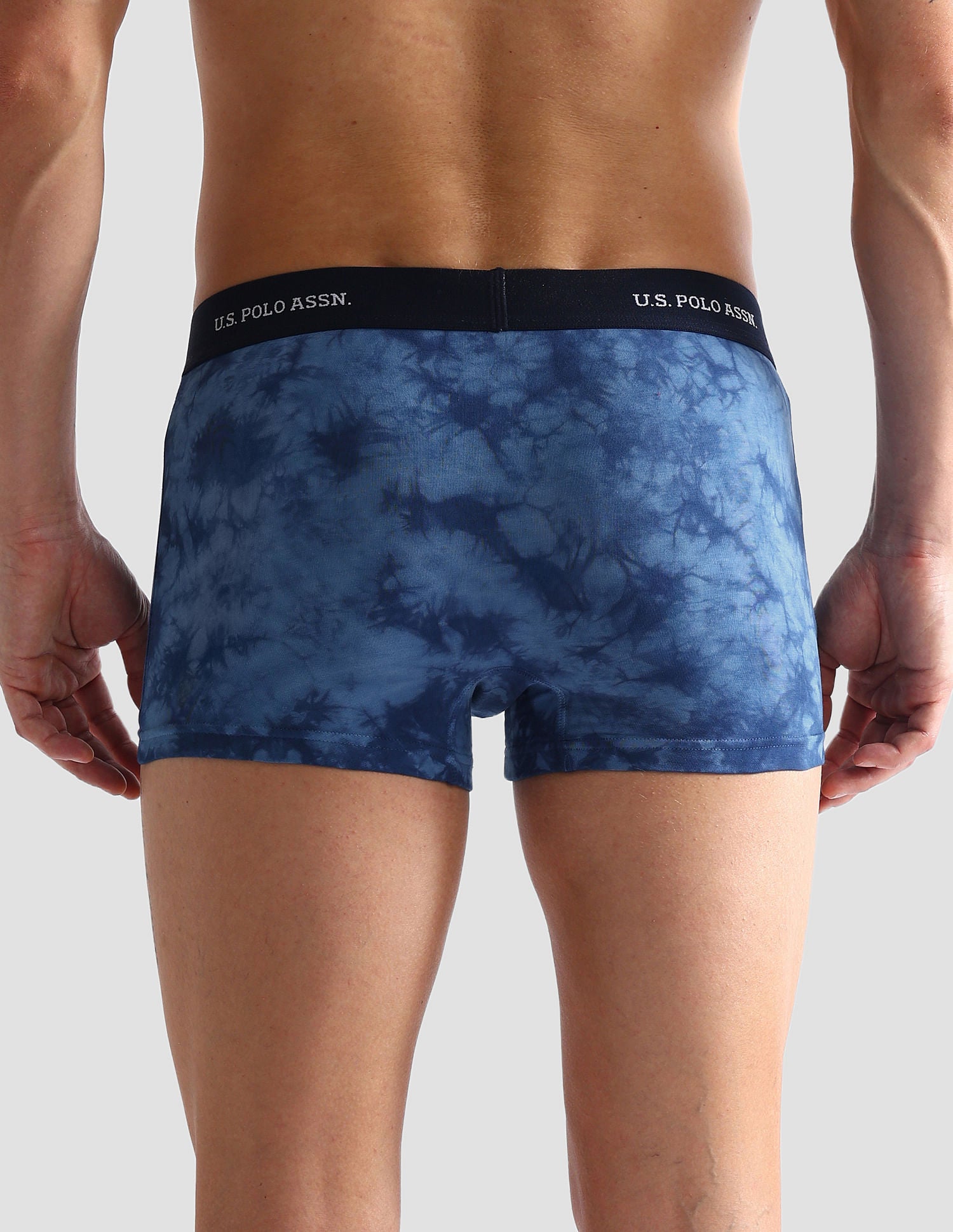 Cotton Stretch Antibacterial OET03 Trunks - Pack Of 1 Navy - U.S. POLO ASSN. | Large