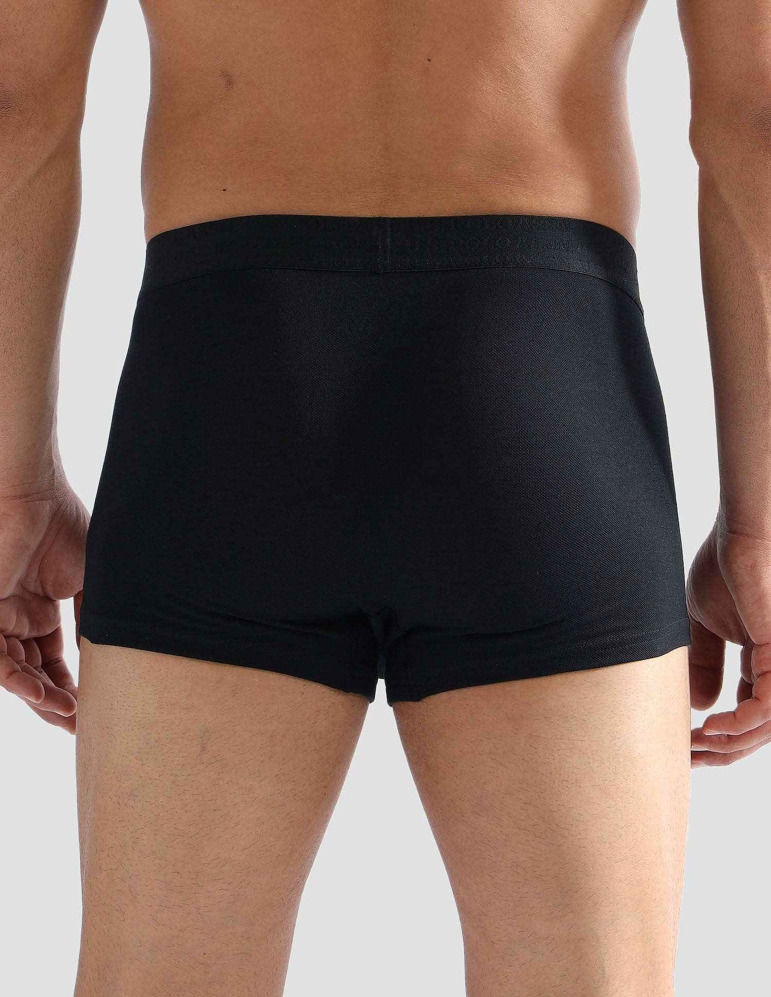 Anti Microbial Lightweight & Stretchable Short Trunk - ET006-002-PL Black - U.S. POLO ASSN. | Large