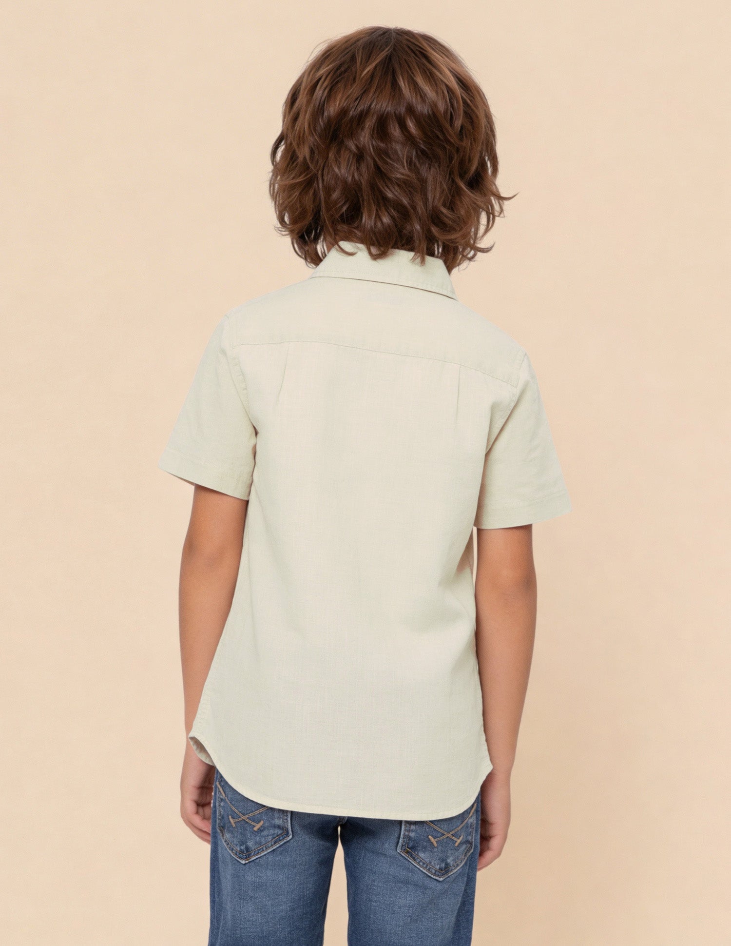 Tropical Printed Regular Fit Shirt Off White - U.S. Polo Assn. India | Large