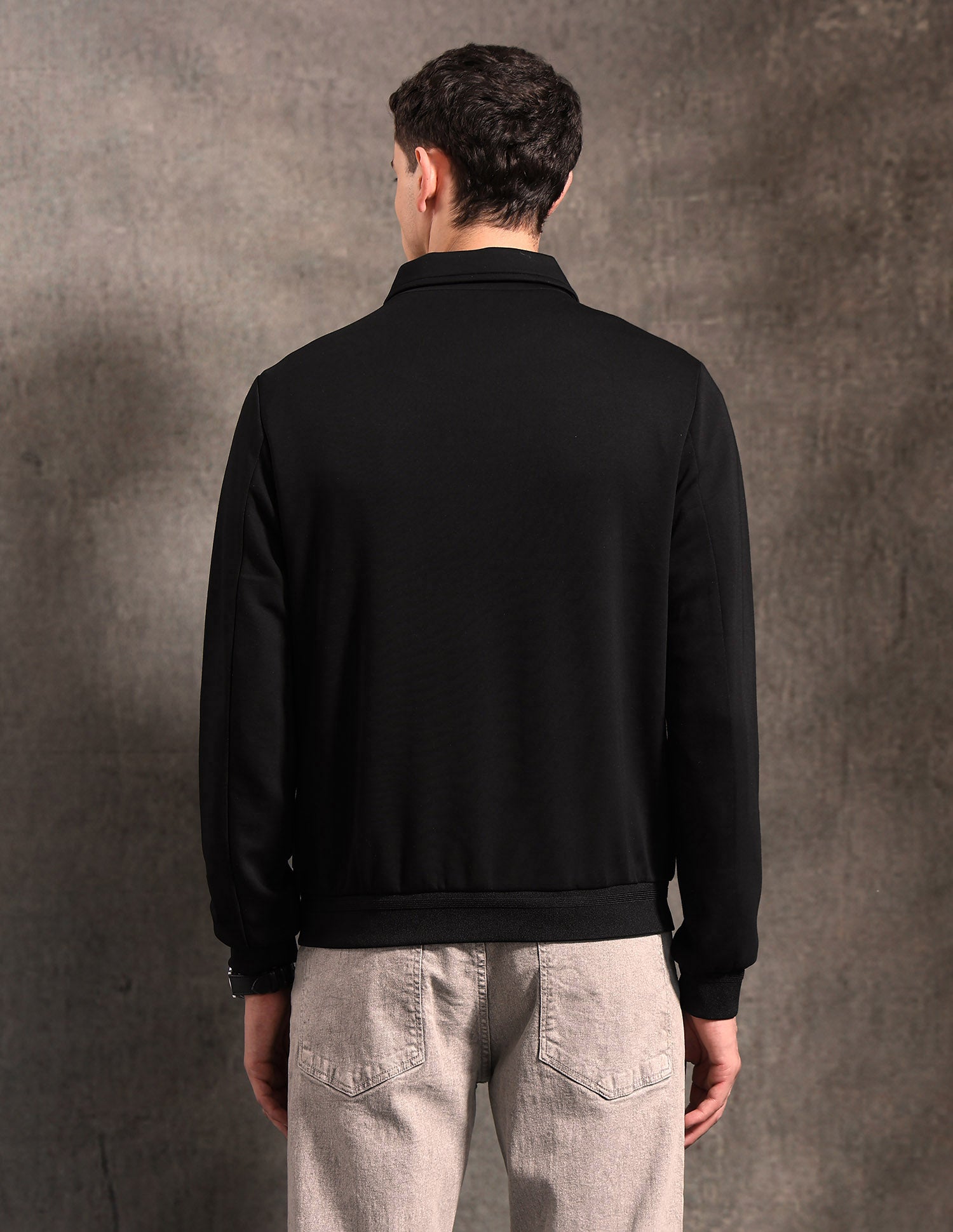 Regular Fit Black & Gold Jacket Black - U.S. POLO ASSN. | Large