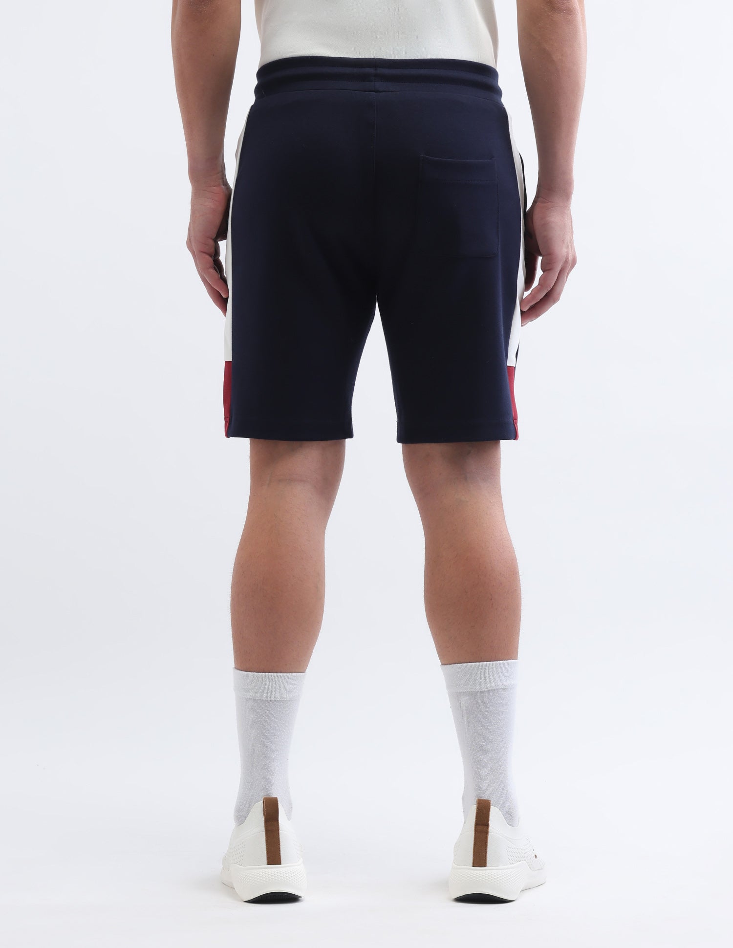 Solid Slim Fit Shorts Navy - U.S. POLO ASSN. | Large