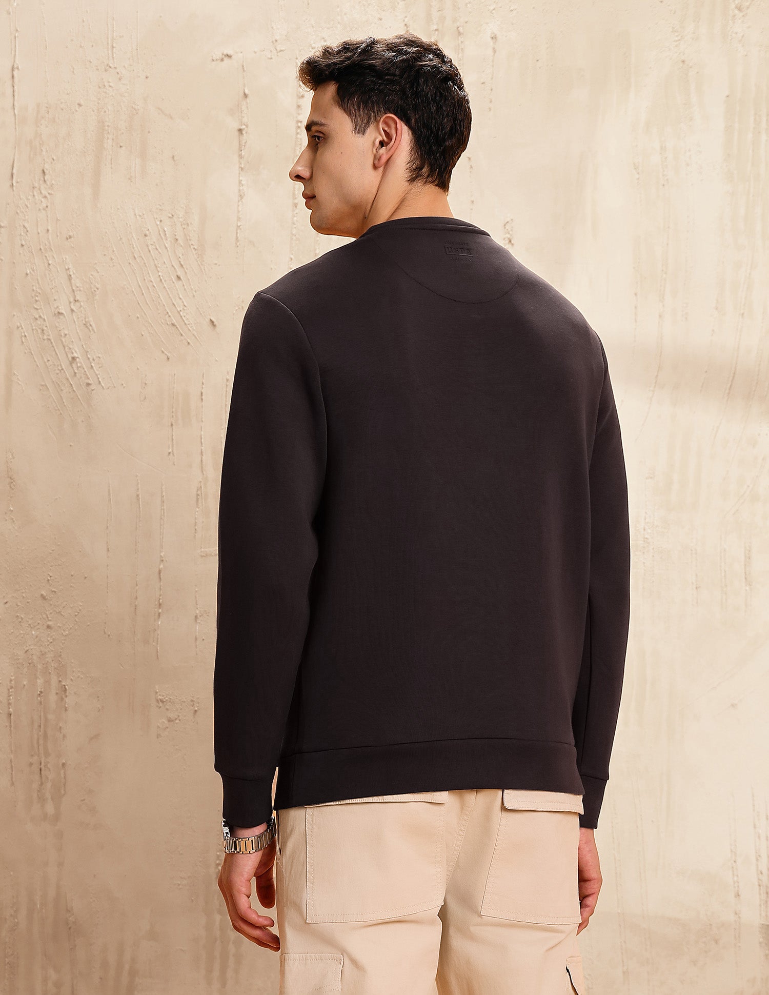 Legend Of Horseshoe Regular Fit Sweatshirt Dark Brown - U.S. POLO ASSN. | Large